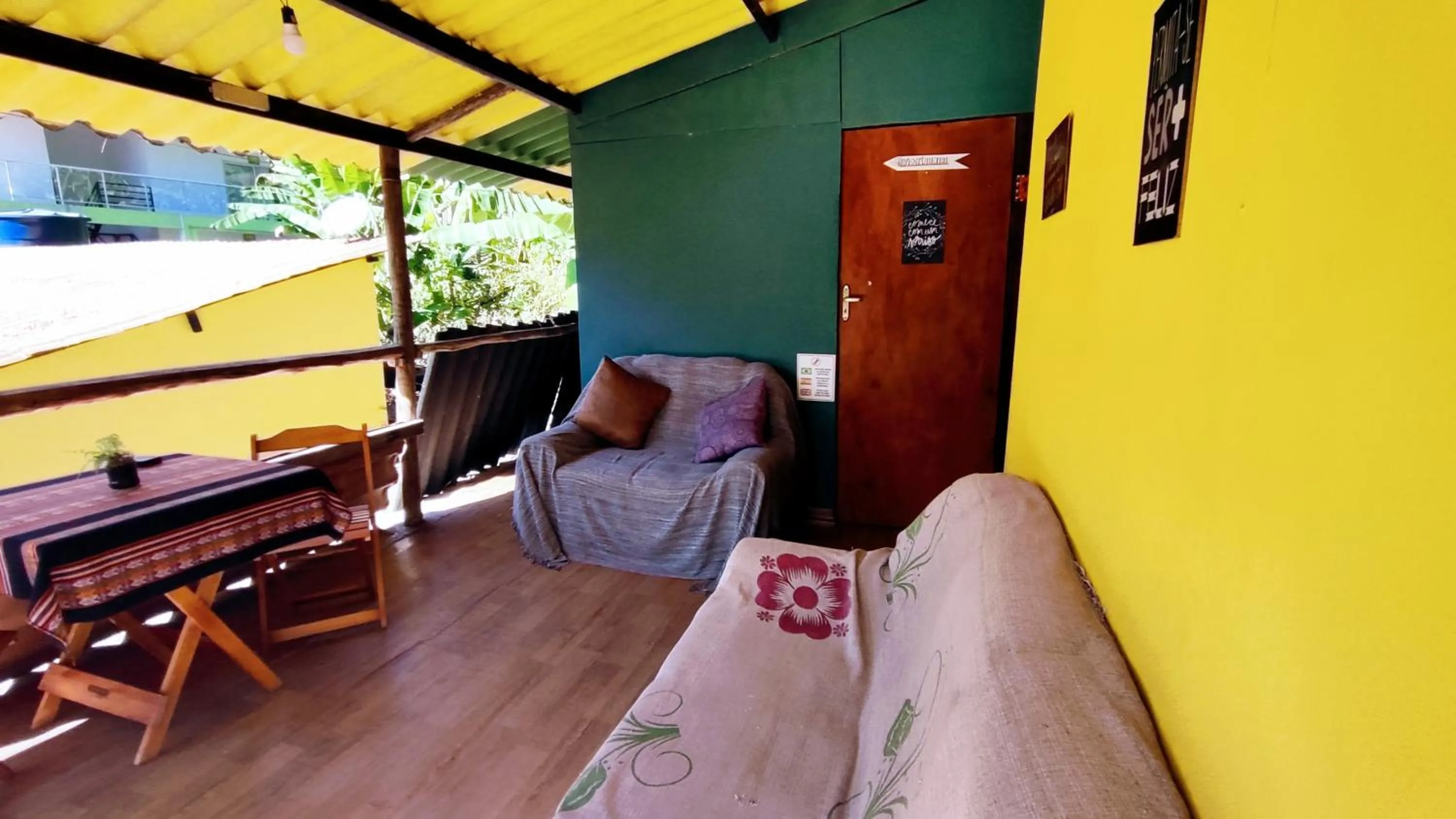 Balcony/Terrace in Bela Casa Quartos e Hostel Ilha Grande