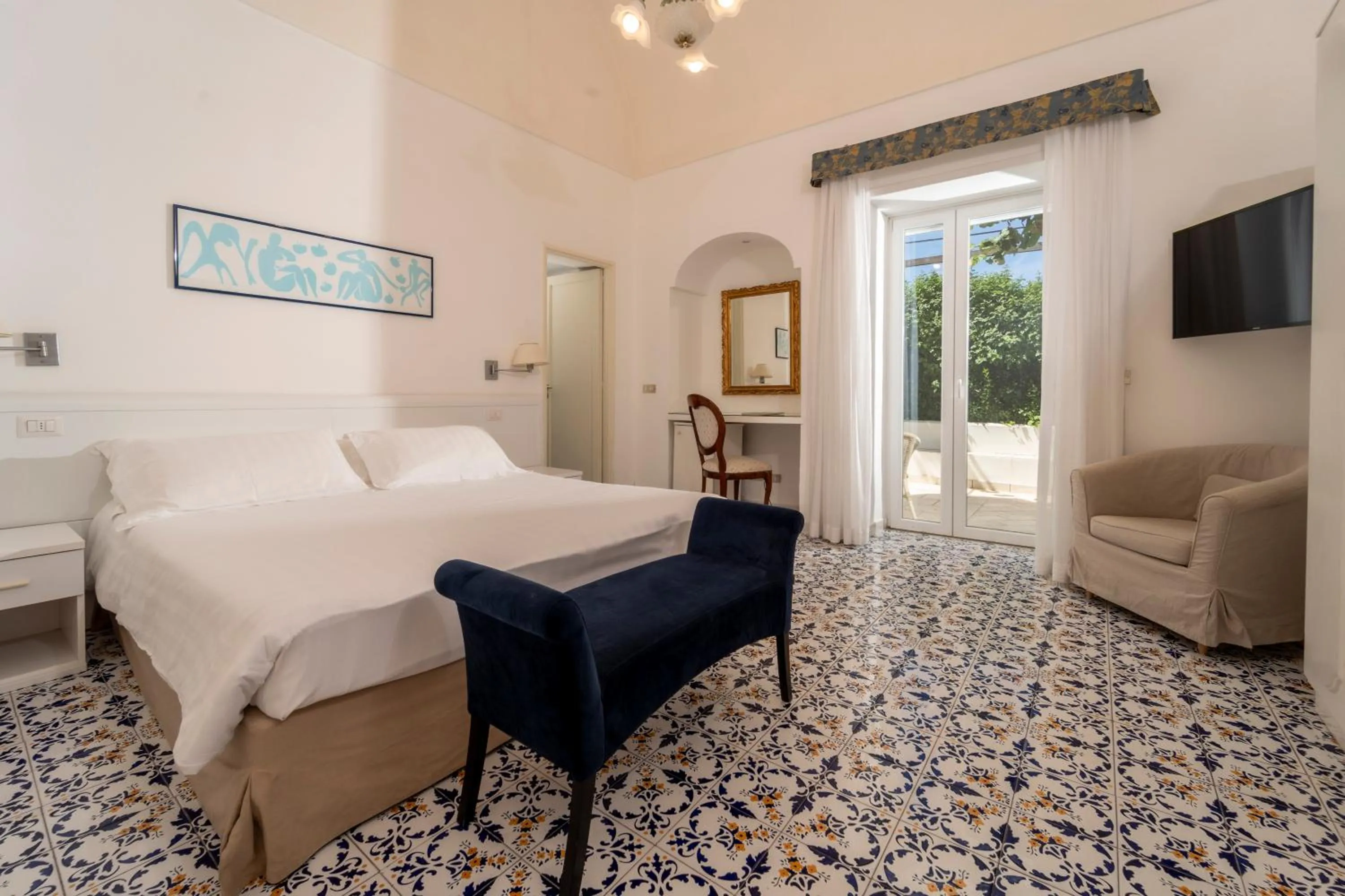 Bedroom, Bed in Hotel Bellavista