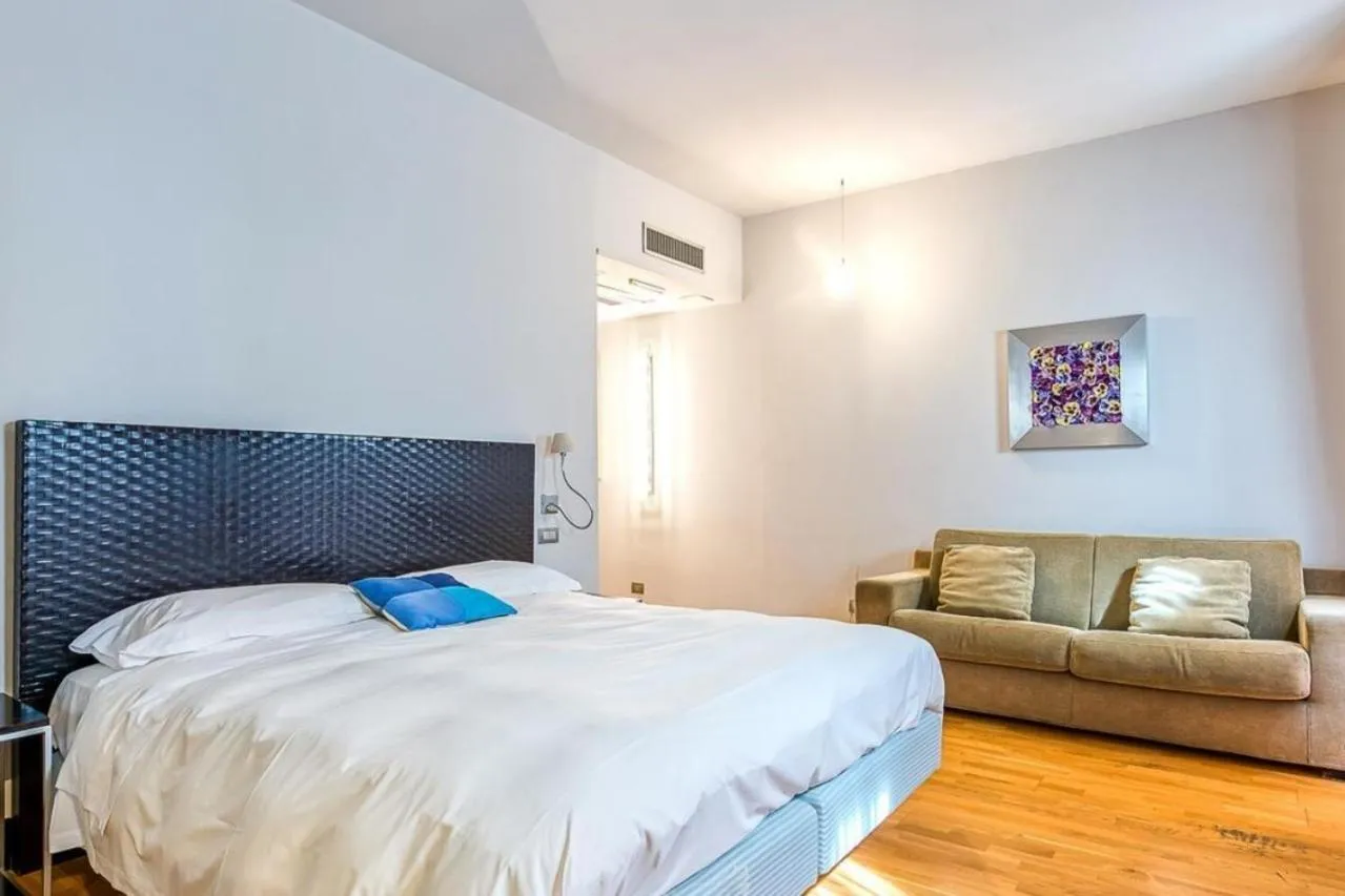 Bed in MH Design Hotel