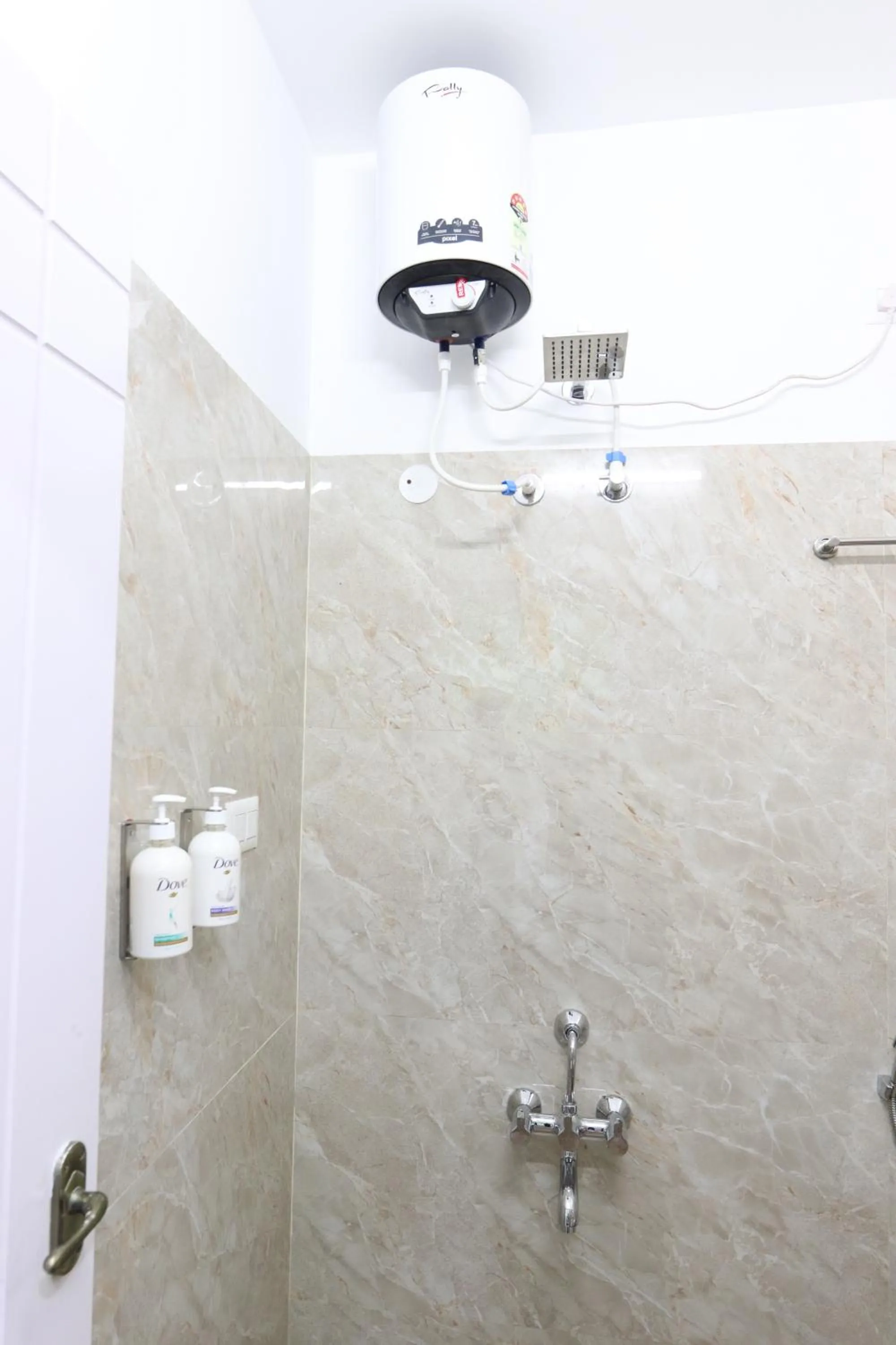 Shower in Athulya Stays