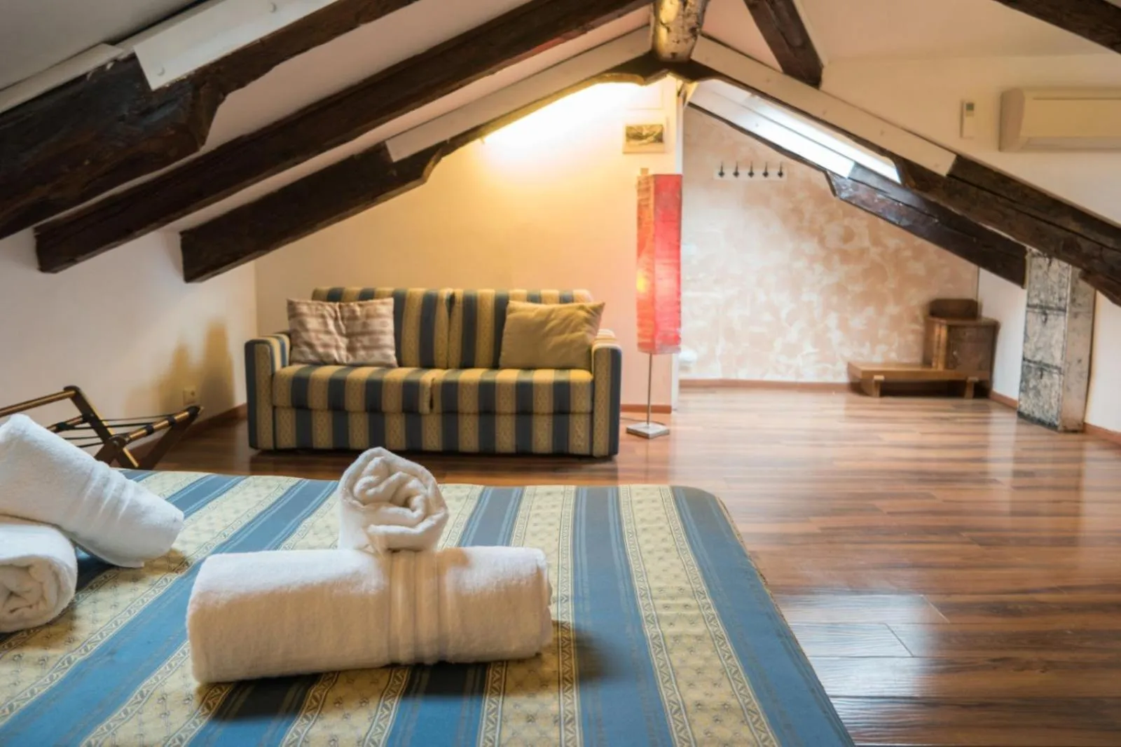 Seating area in Corte Canal Venice