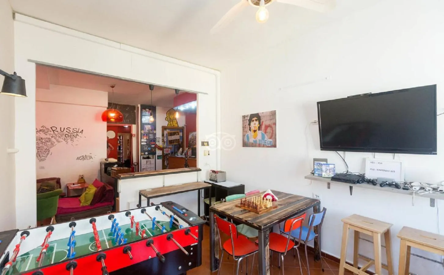 Billiard in Hostel of the Sun