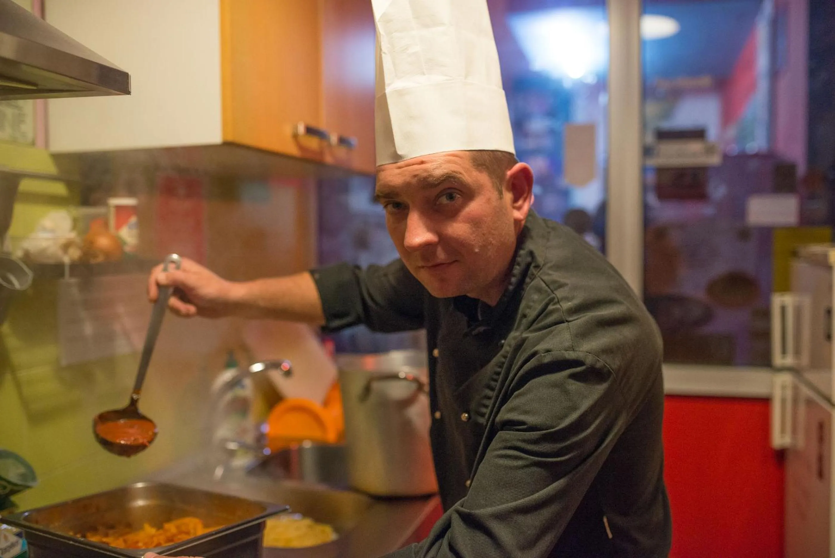 Kitchen or kitchenette in Hostel of the Sun