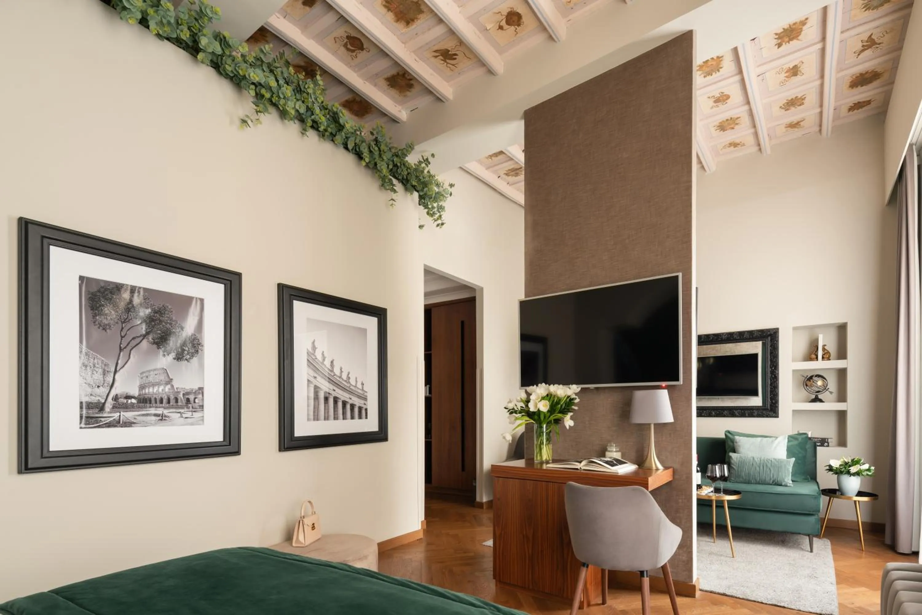 Bedroom in Antico Albergo del Sole al Pantheon