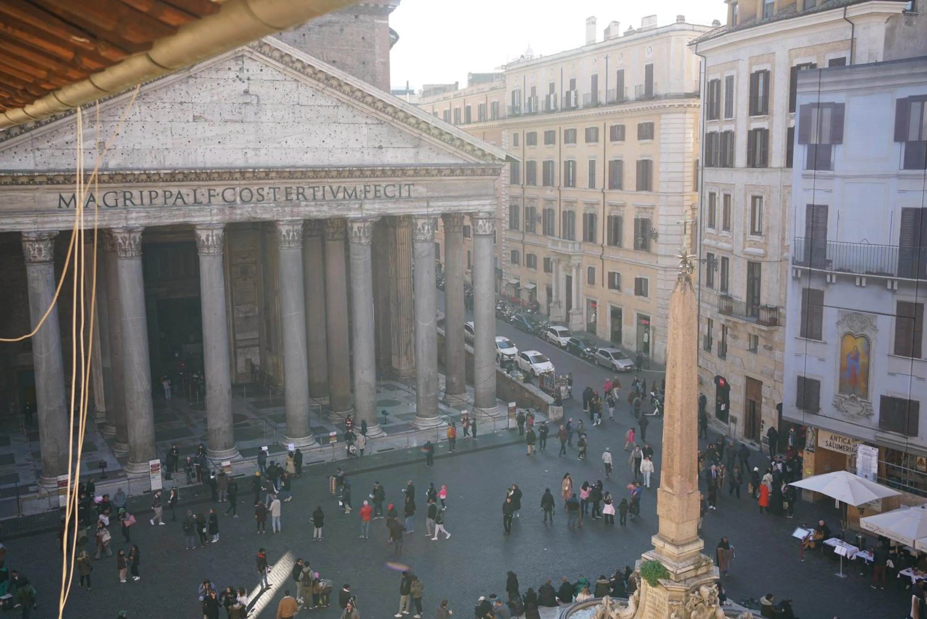 City view in Antico Albergo del Sole al Pantheon