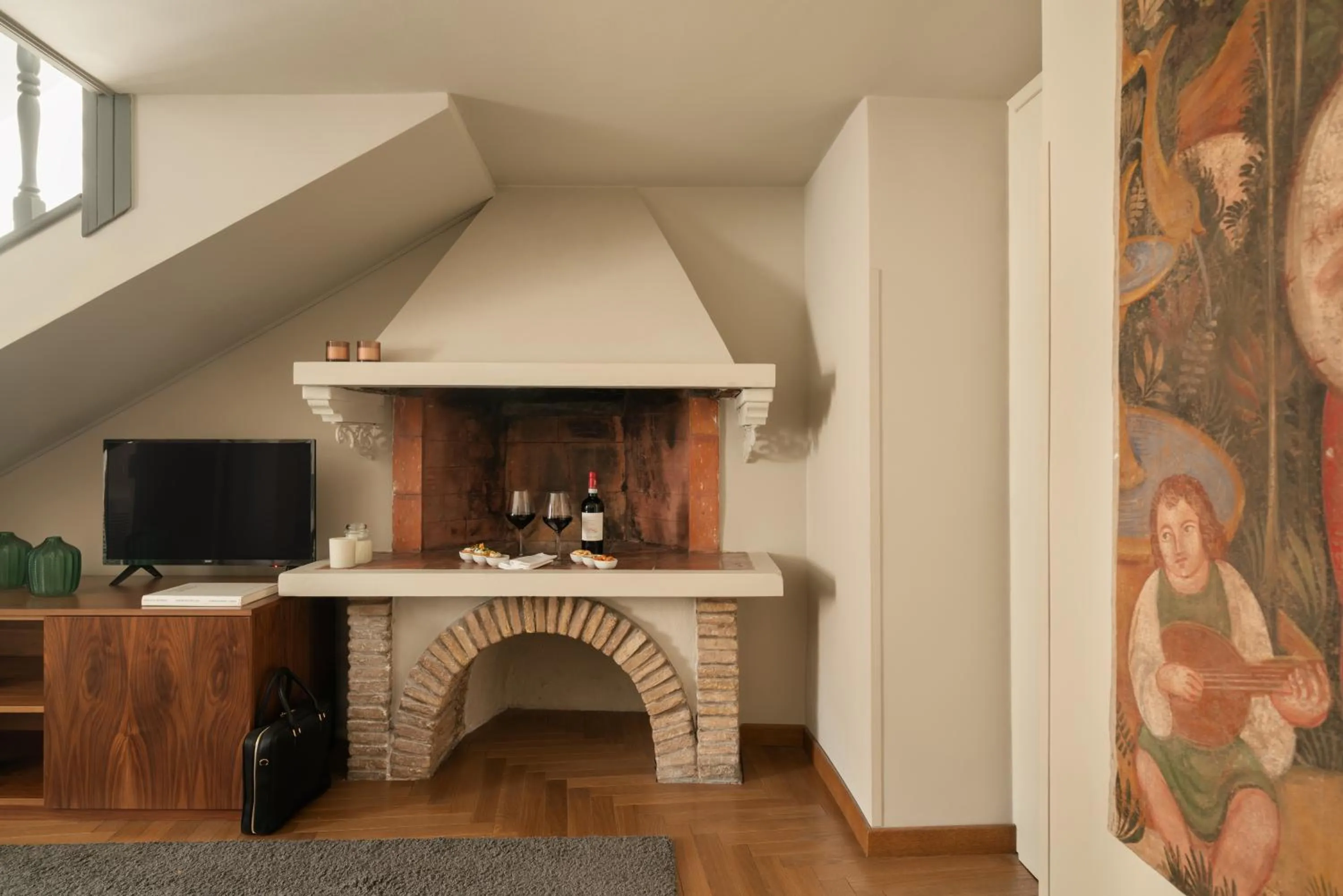 Bedroom in Antico Albergo del Sole al Pantheon