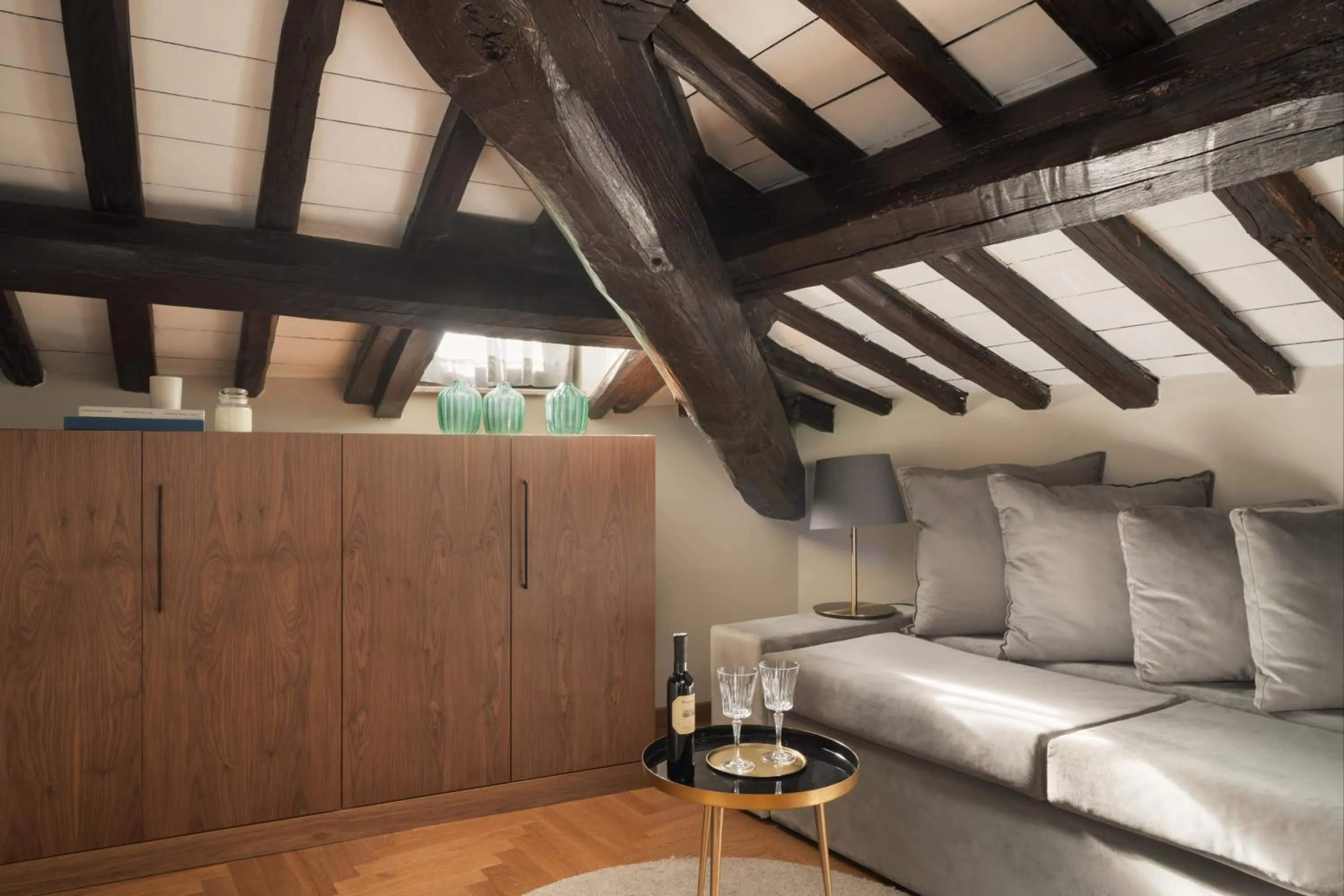 Living room in Antico Albergo del Sole al Pantheon