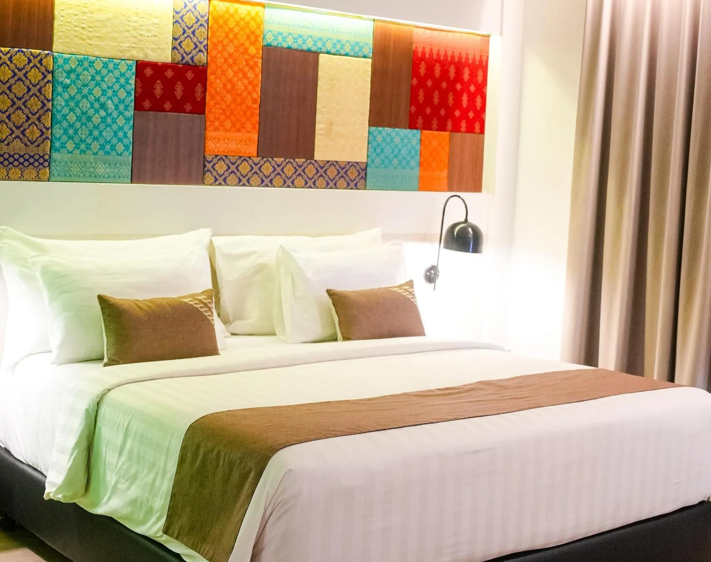 Bed in Patra Dumai Hotel