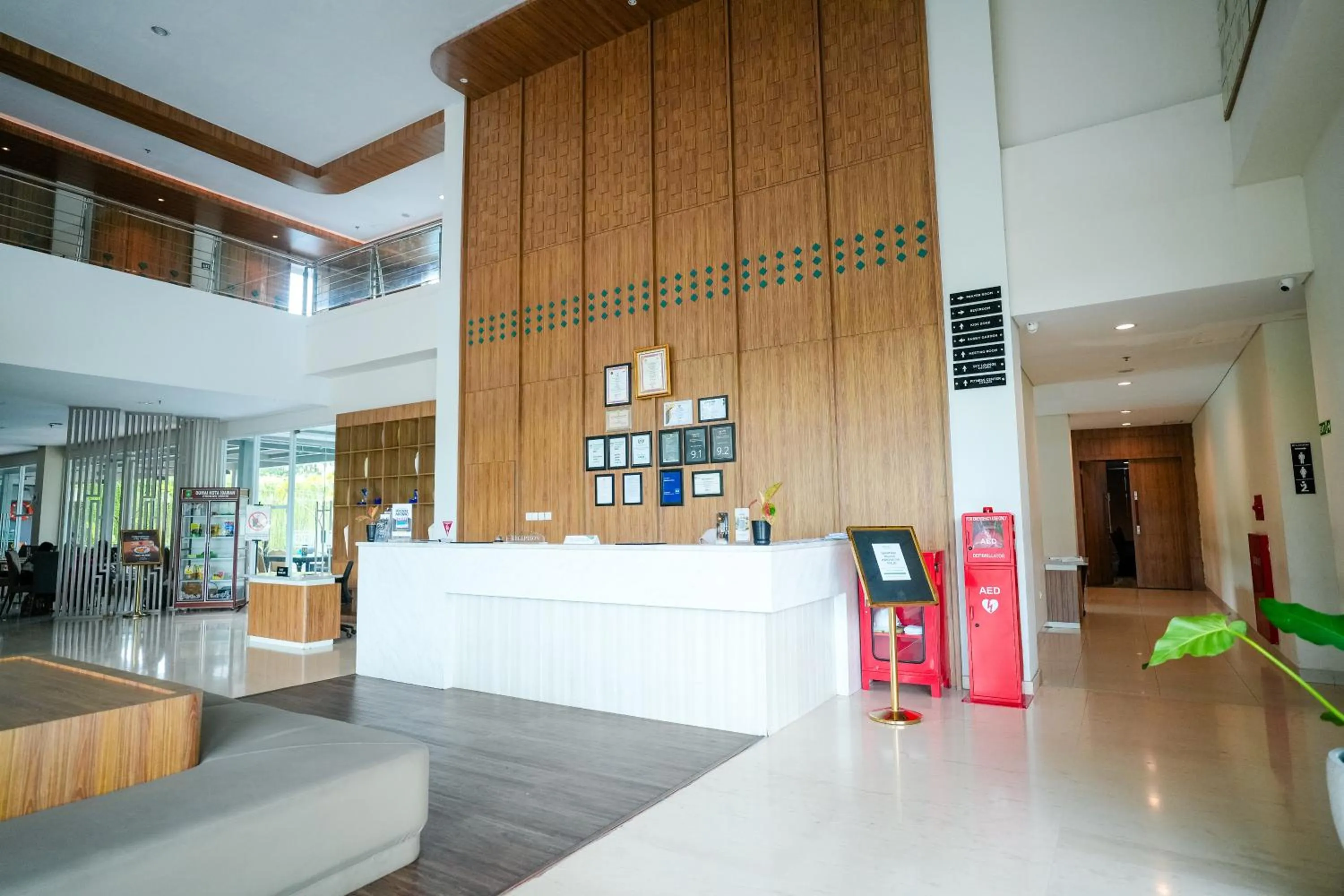 Lobby or reception in Patra Dumai Hotel