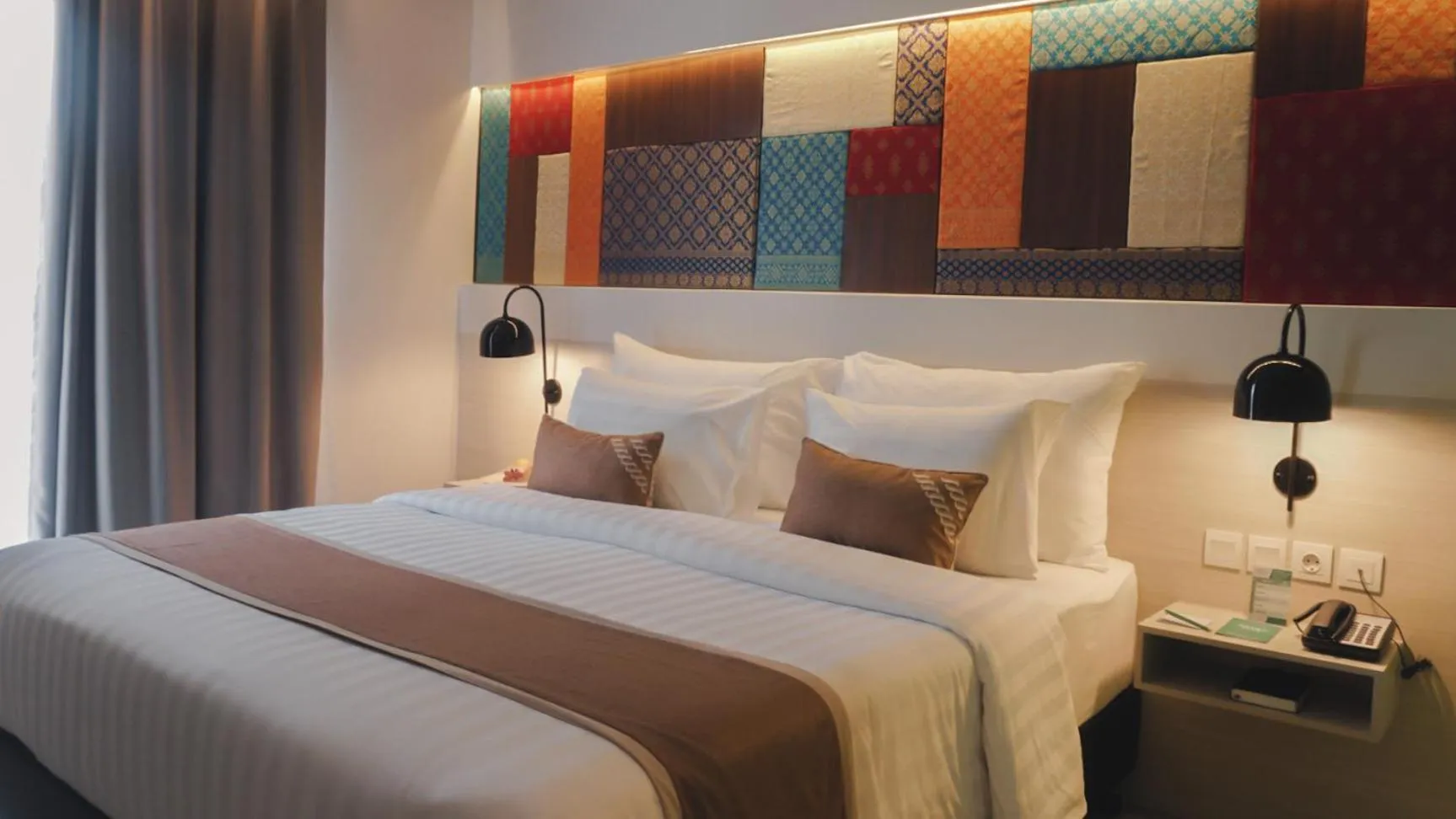 Bed in Patra Dumai Hotel