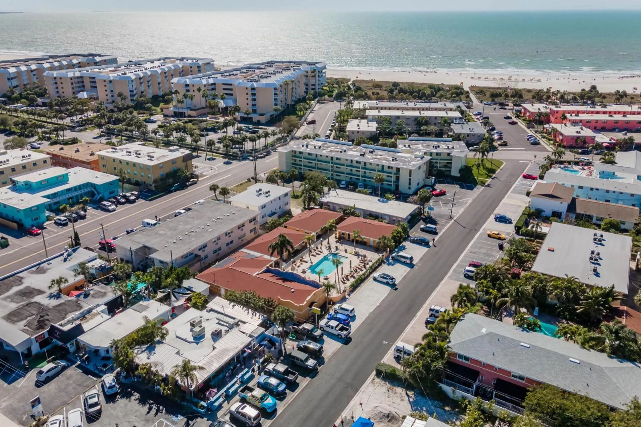 Bird's eye view in Upham Beach Inn