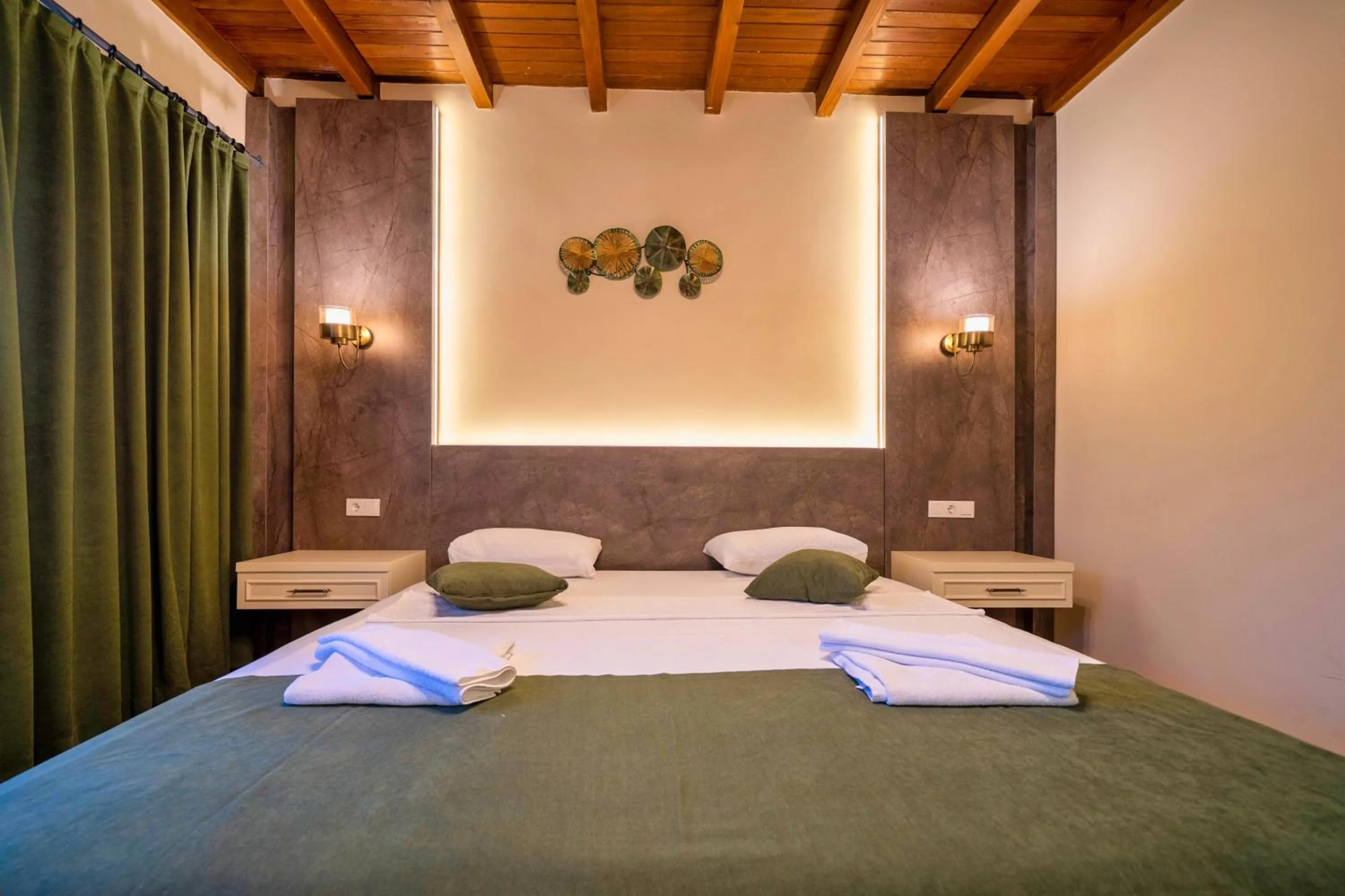Bed in Lemon Villa Fethiye very special location and stylish design