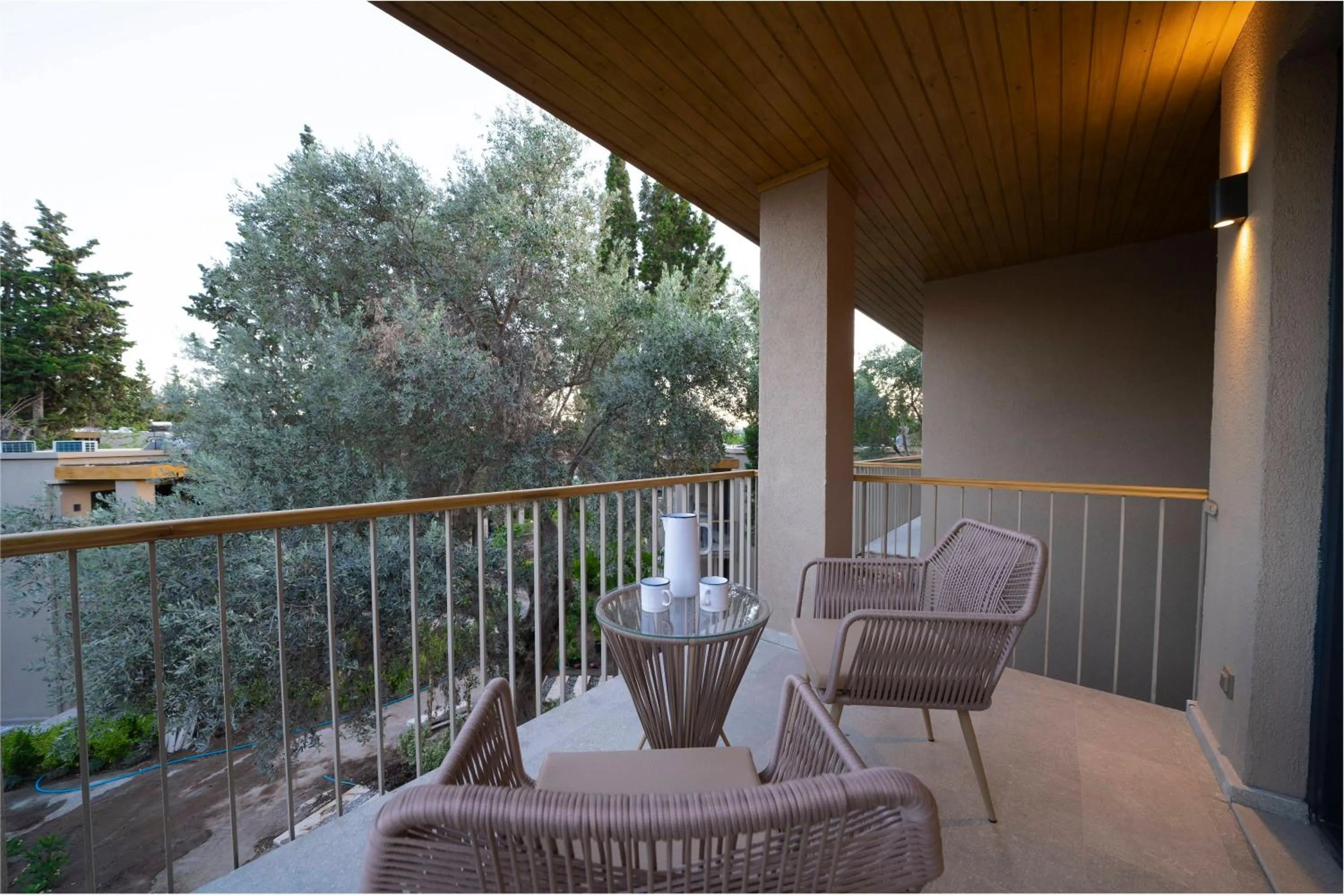 Balcony/Terrace in Renovu Apart Bodrum