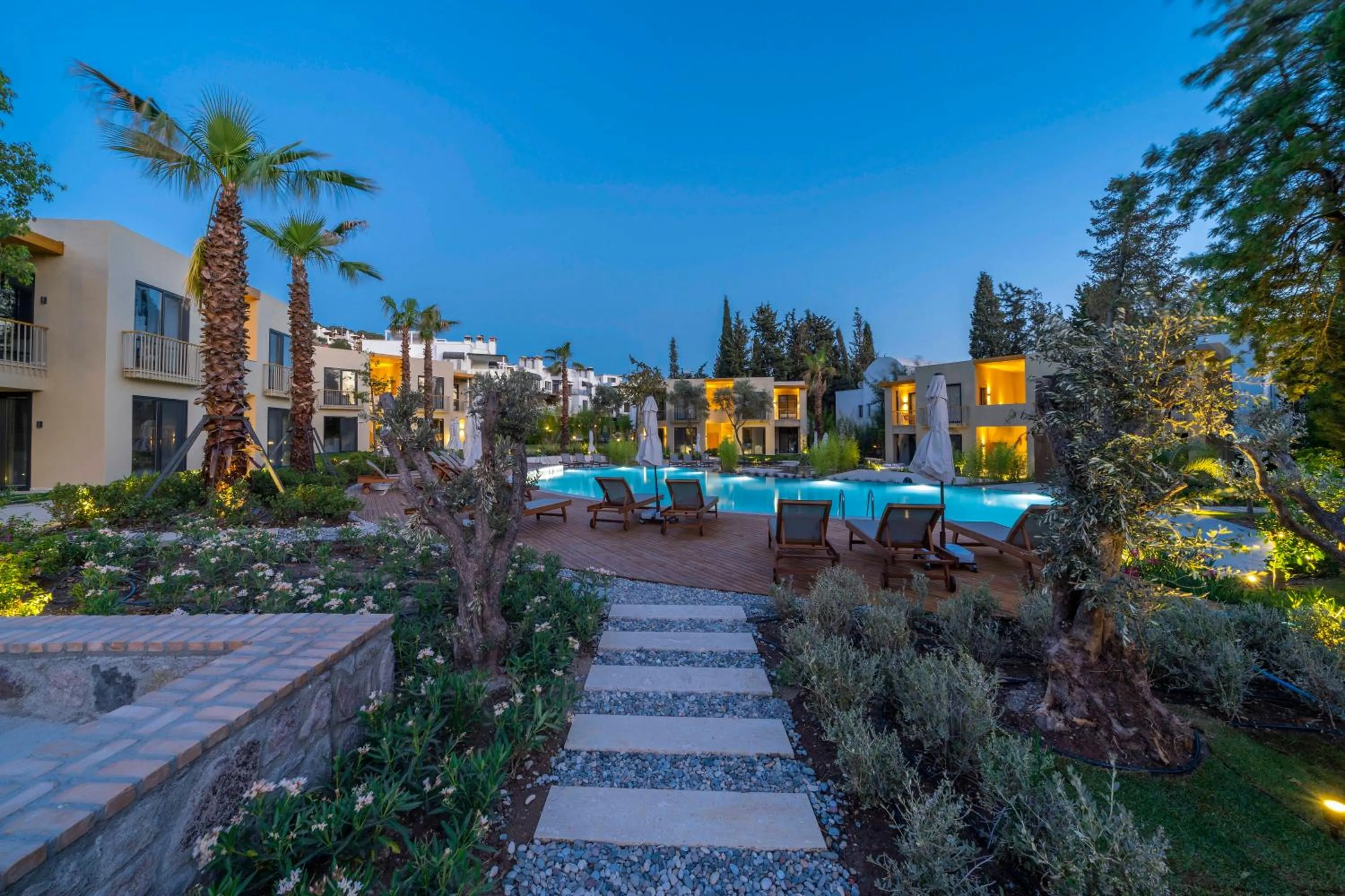 Garden in Renovu Apart Bodrum