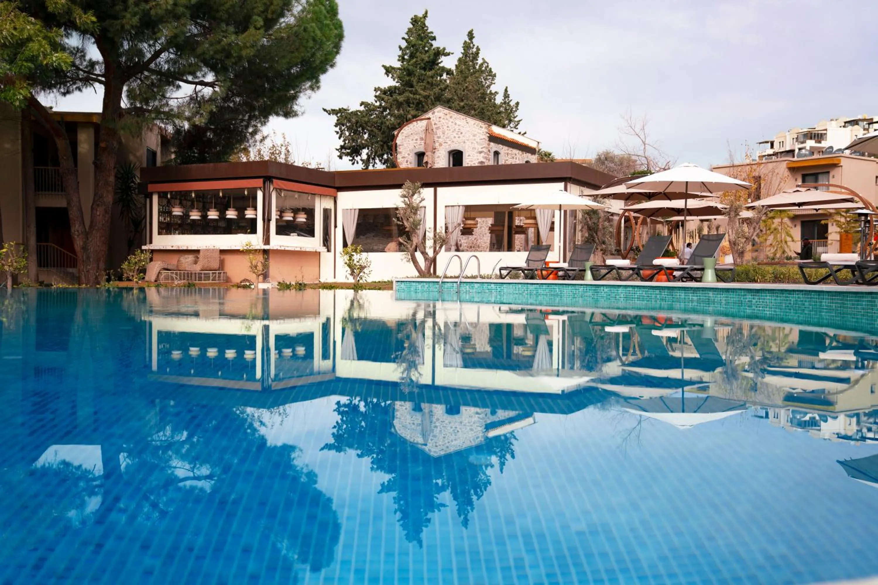 Swimming pool in Renovu Apart Bodrum