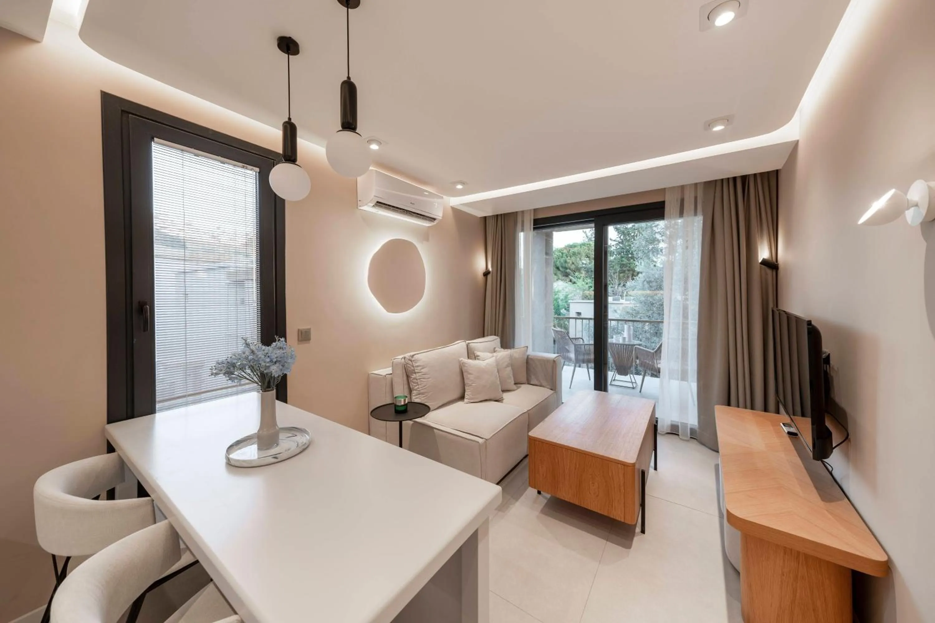 Living room in Renovu Apart Bodrum