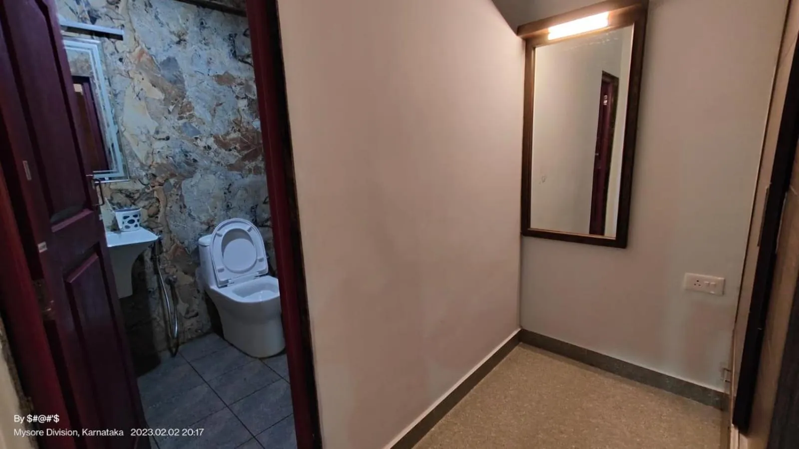 Toilet in Coorg ASHOK PALACE