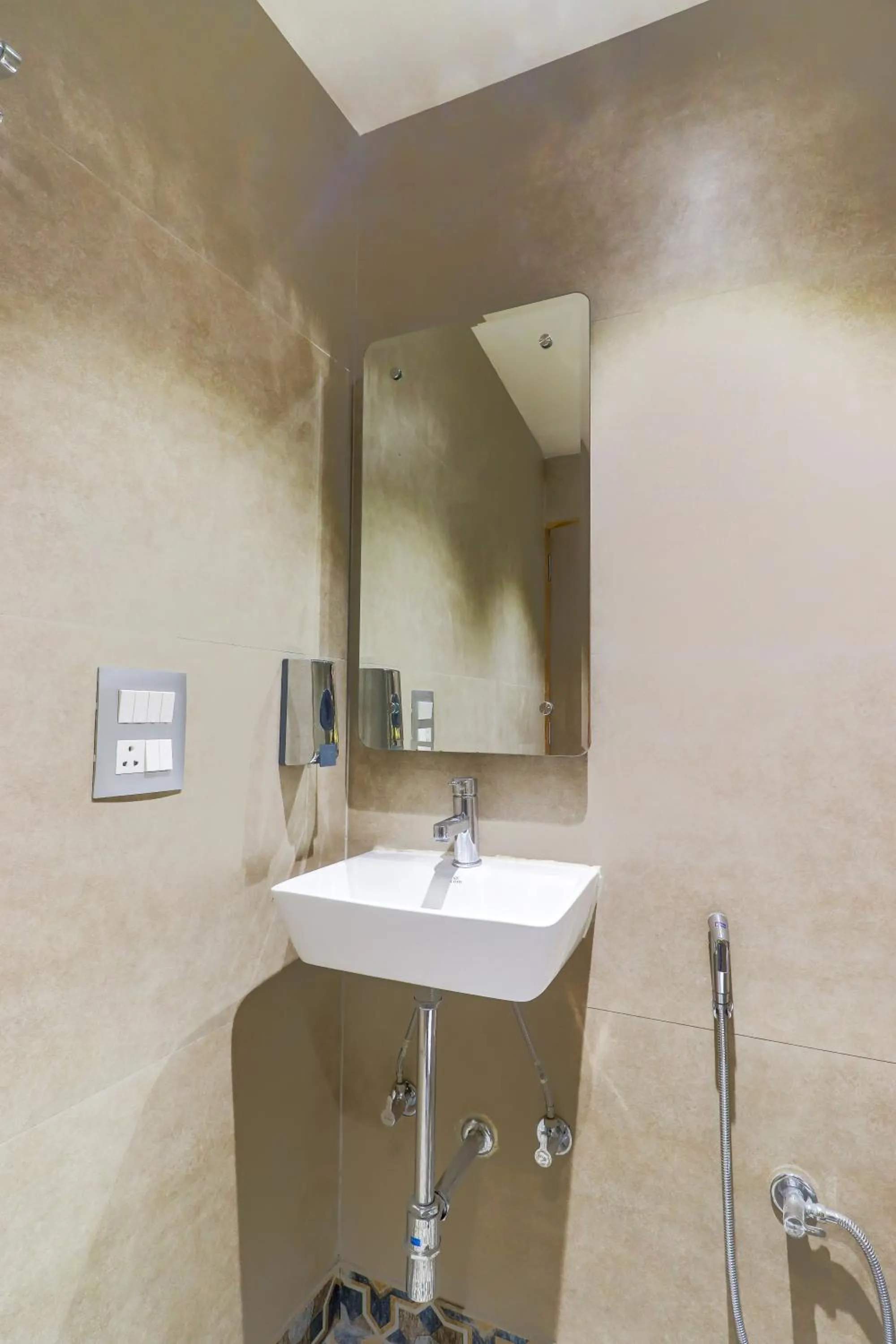 Bathroom in Hotel Bricks, Karol Bagh, New Delhi