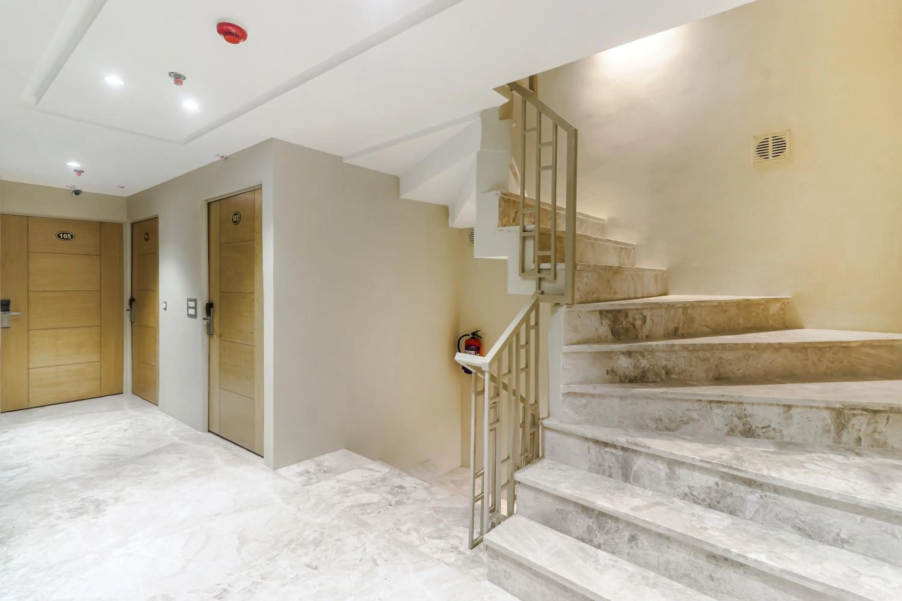 Lobby or reception in Hotel Bricks, Karol Bagh, New Delhi