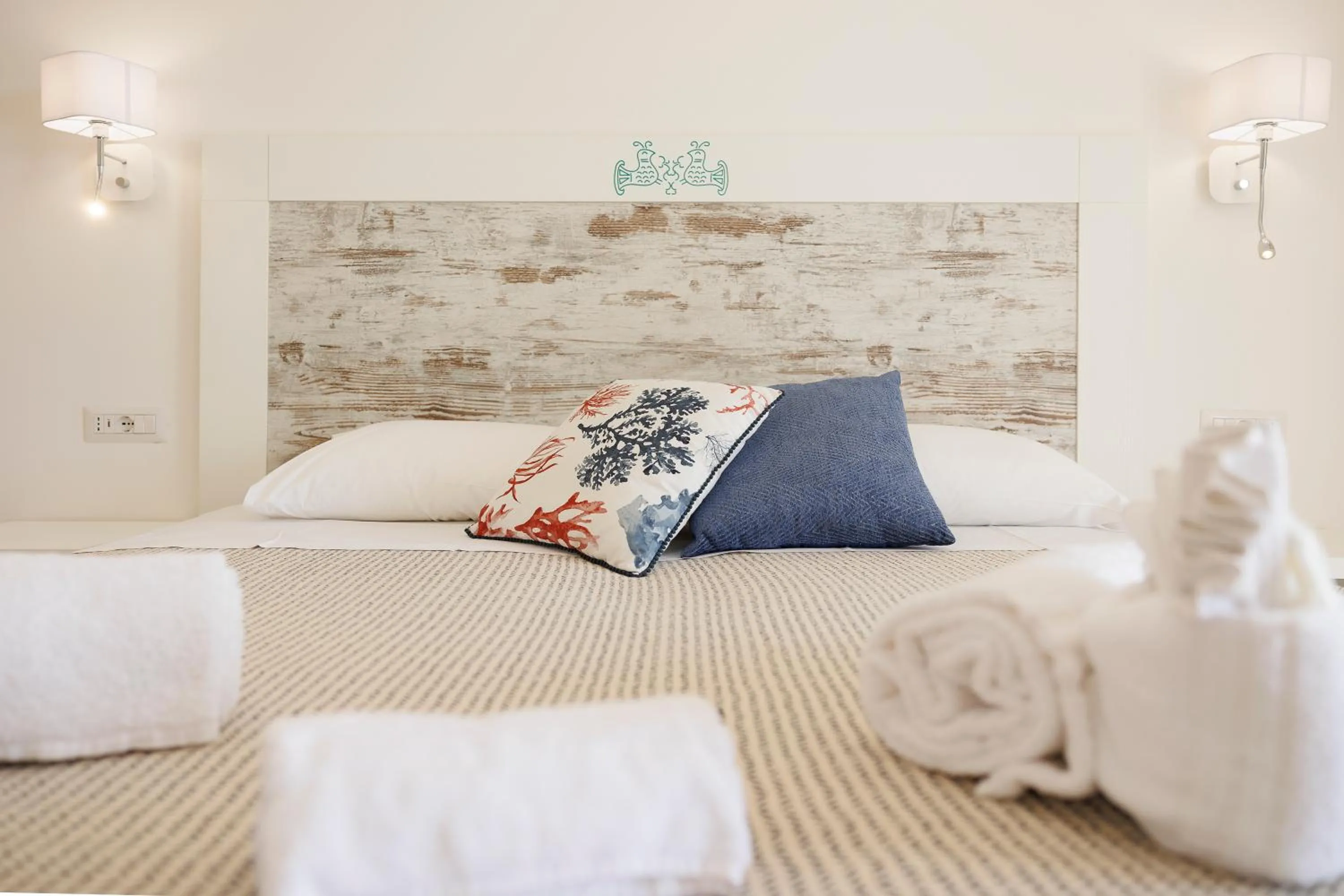 Bed in Mercury Beach Hotel