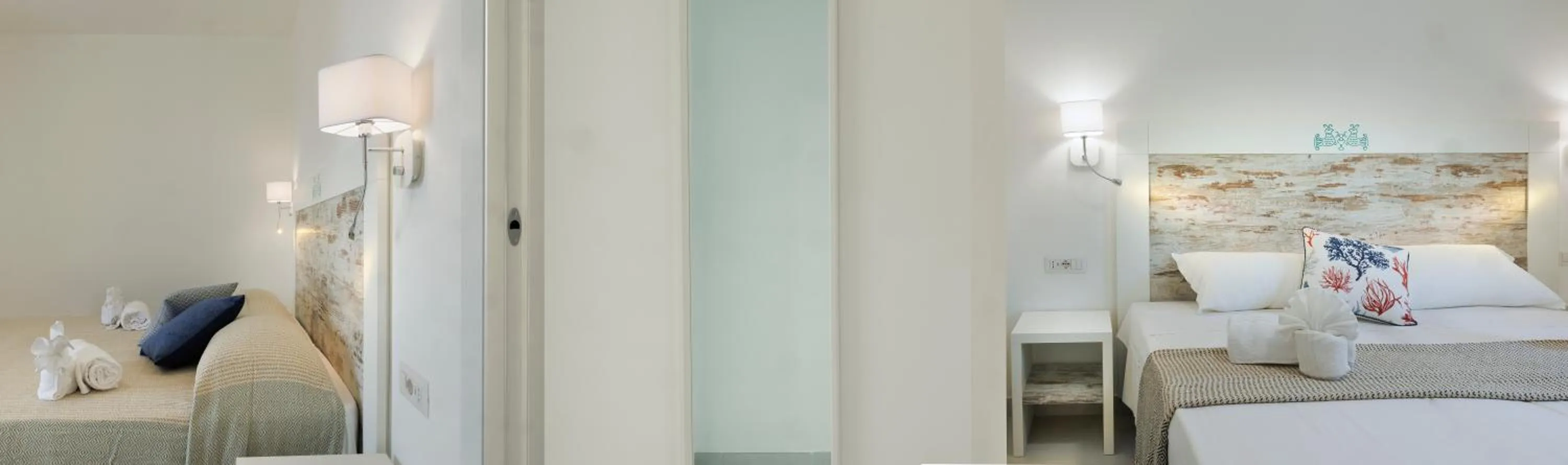 Quadruple Room with Sea View in Mercury Beach Hotel