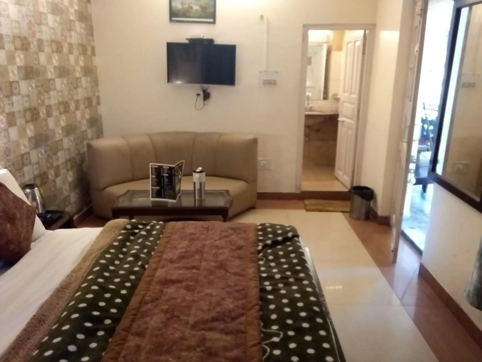 Bed in Hotel Aroma Nainital In house parking