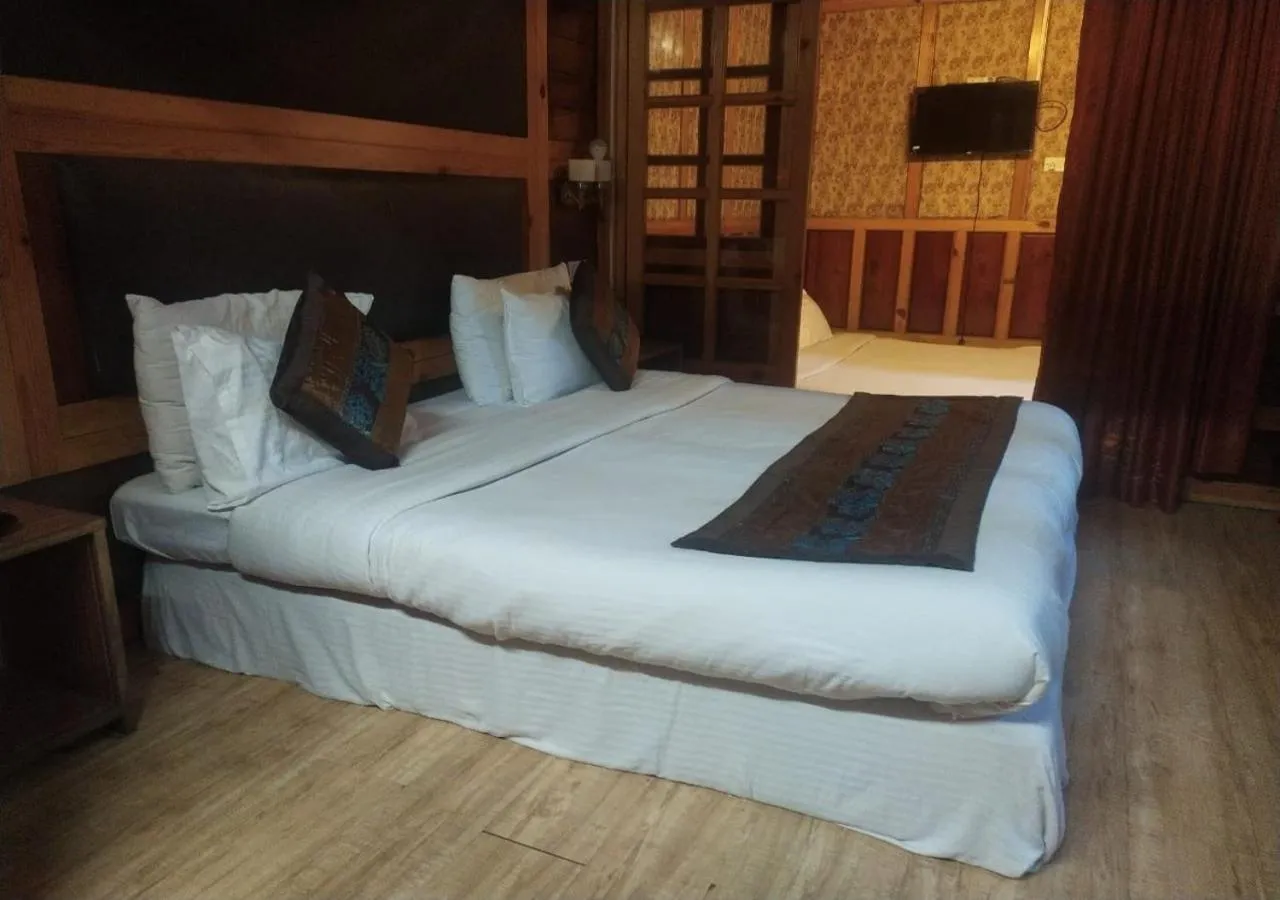 Bed in Hotel Aroma Nainital In house parking