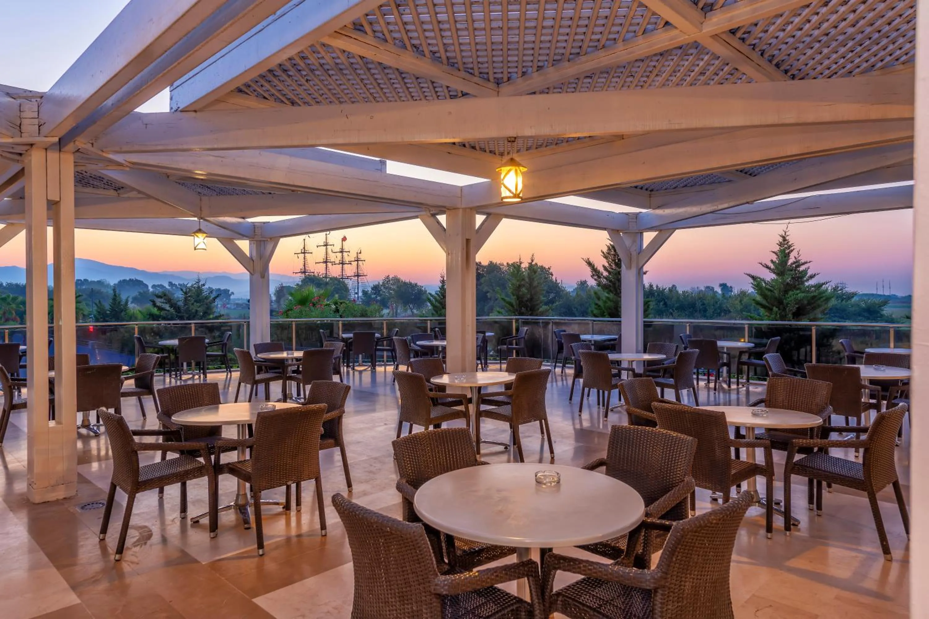 Balcony/Terrace in LRS Hotels Lake River Side Hotel & Spa - Ultra All Inclusive