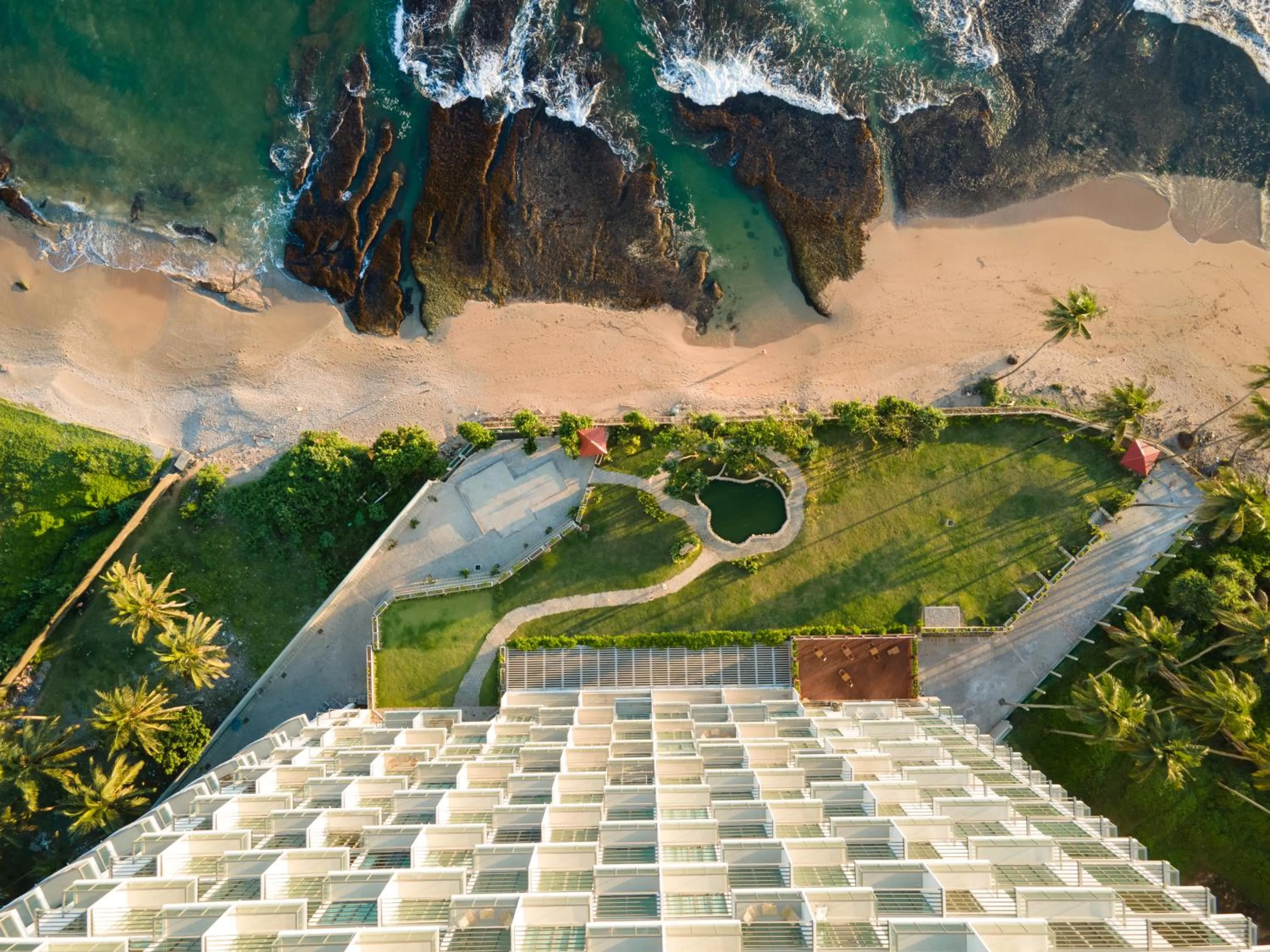 Bird's eye view in Oceanfront Galle by ICC