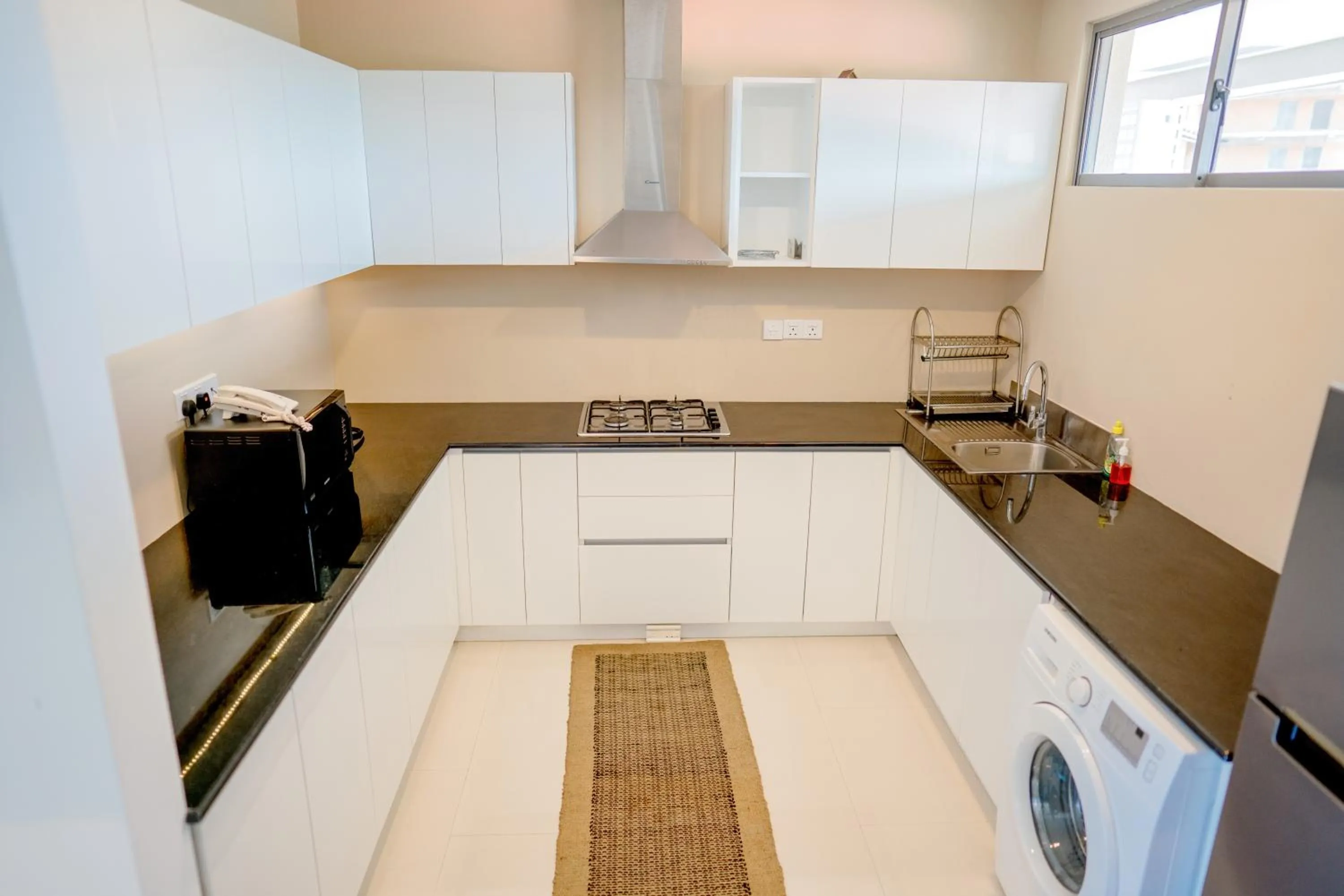 kitchen in Oceanfront Galle by ICC