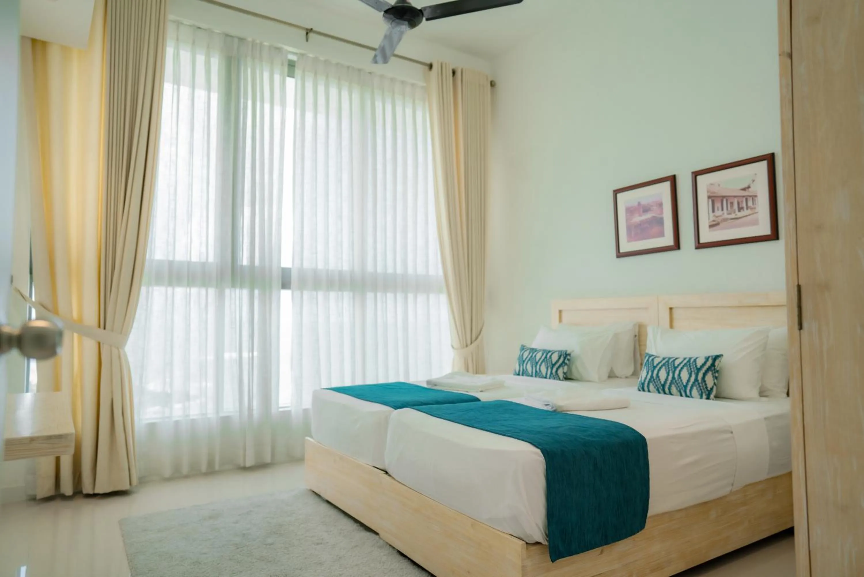 Bed in Oceanfront Galle by ICC