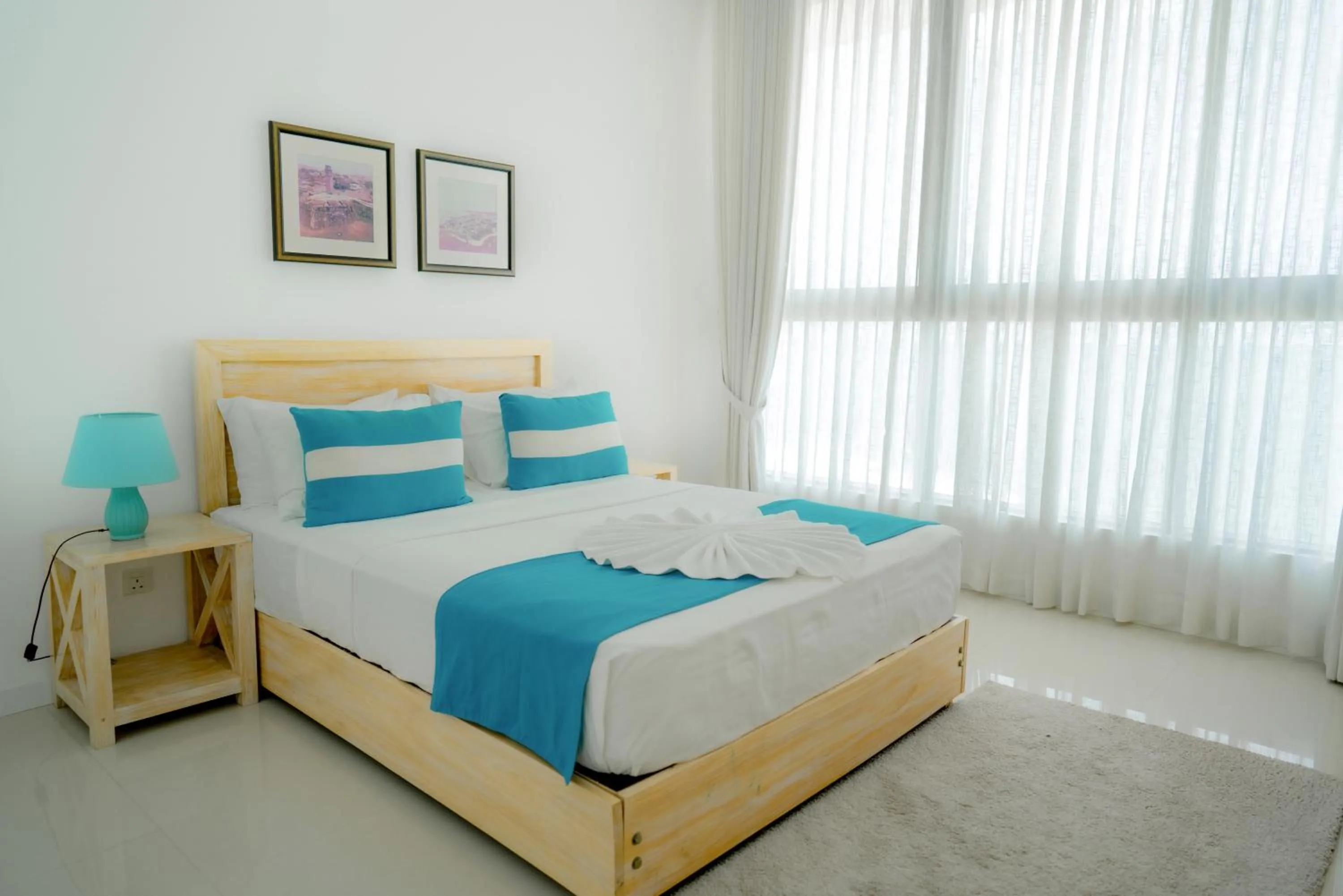 Bed in Oceanfront Galle by ICC