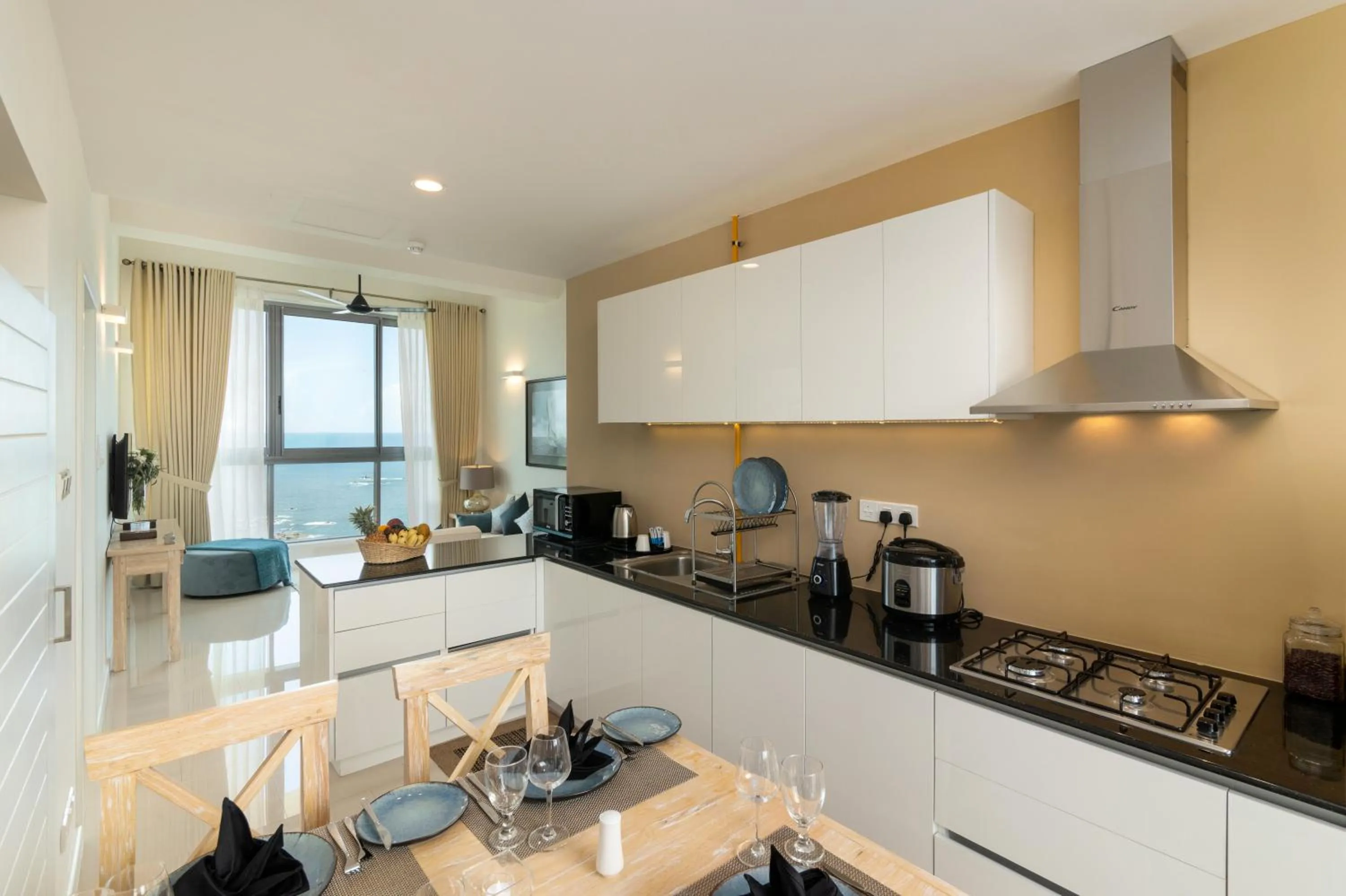 Kitchen or kitchenette in Oceanfront Galle by ICC