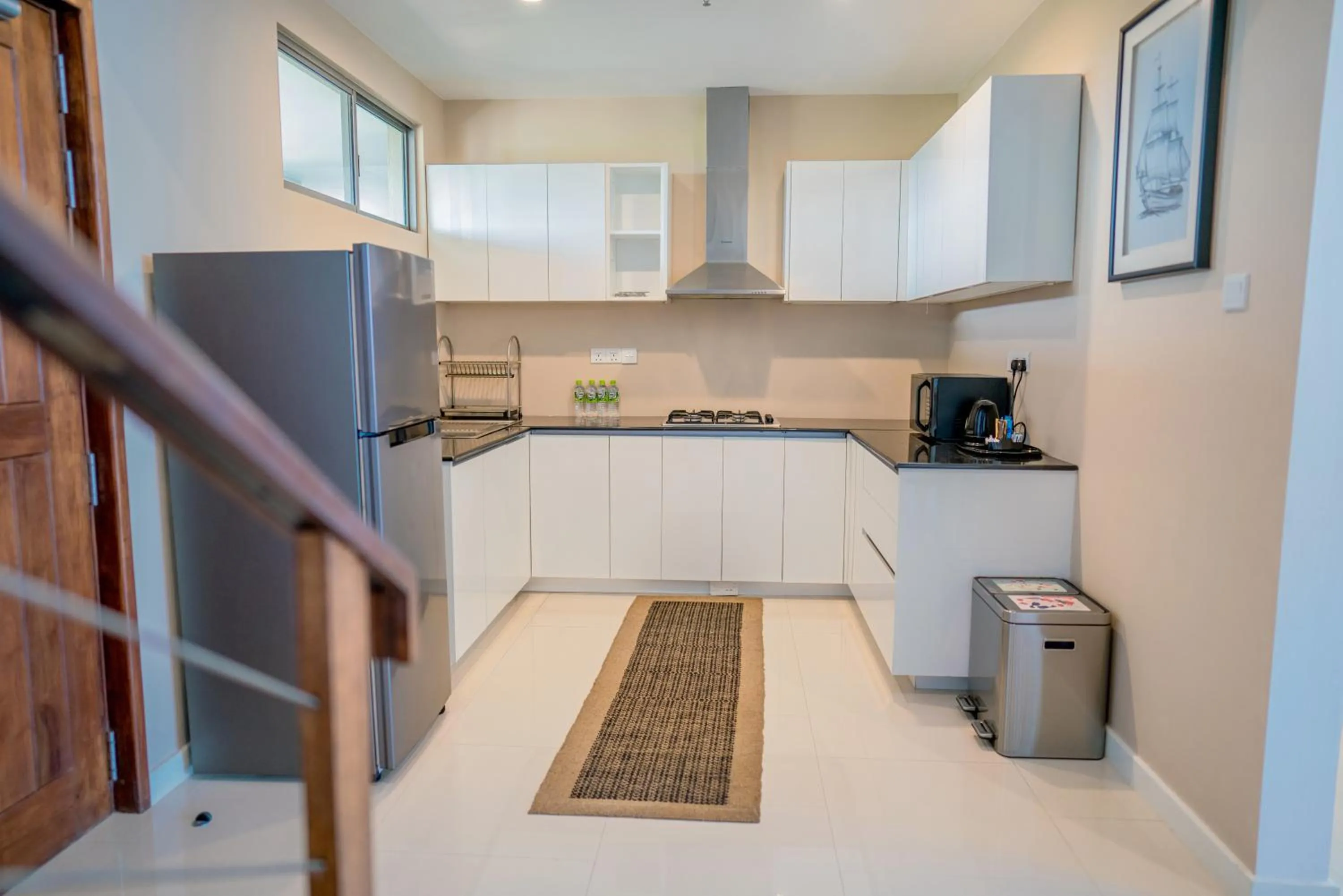 kitchen in Oceanfront Galle by ICC