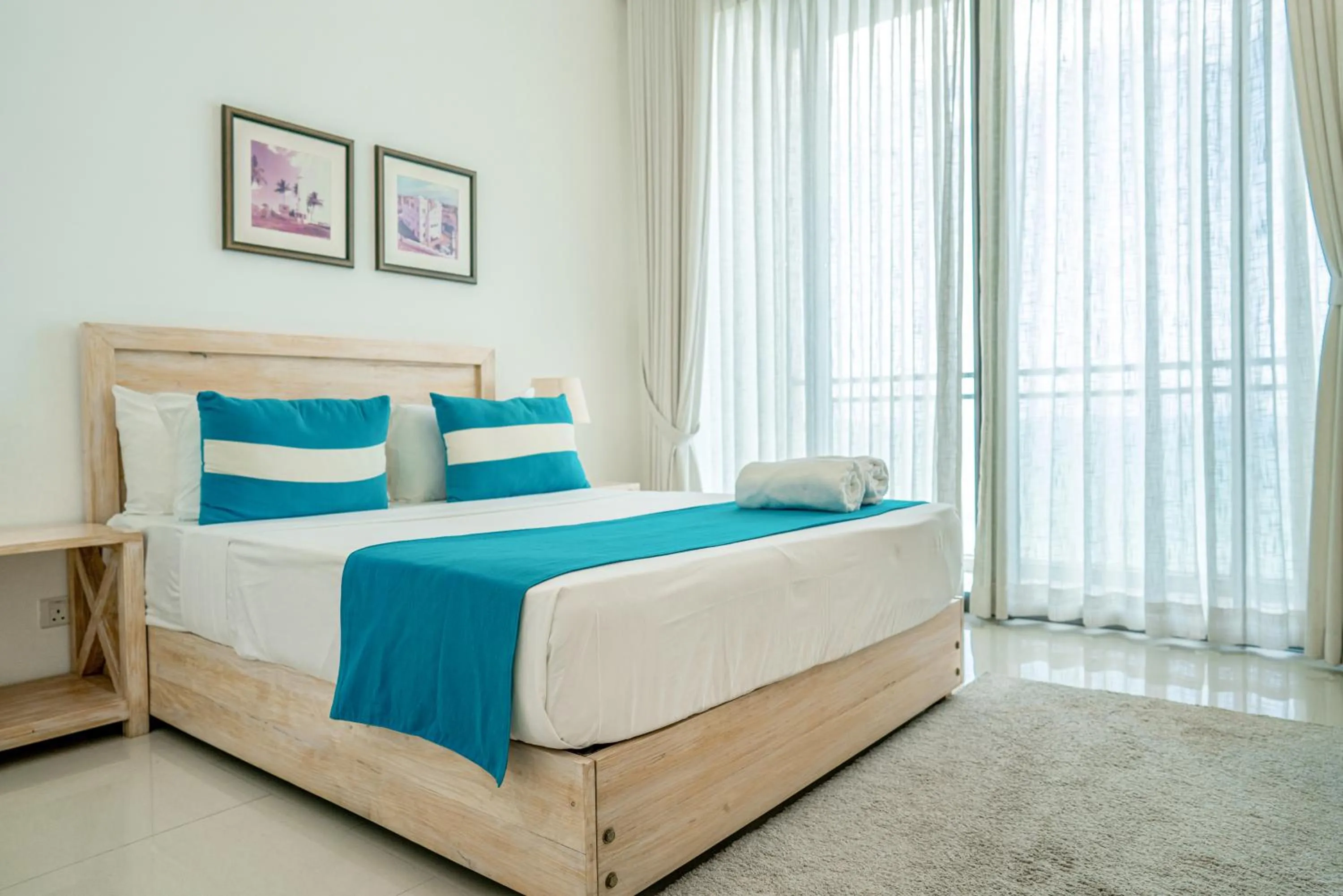 Bedroom, Bed in Oceanfront Galle by ICC
