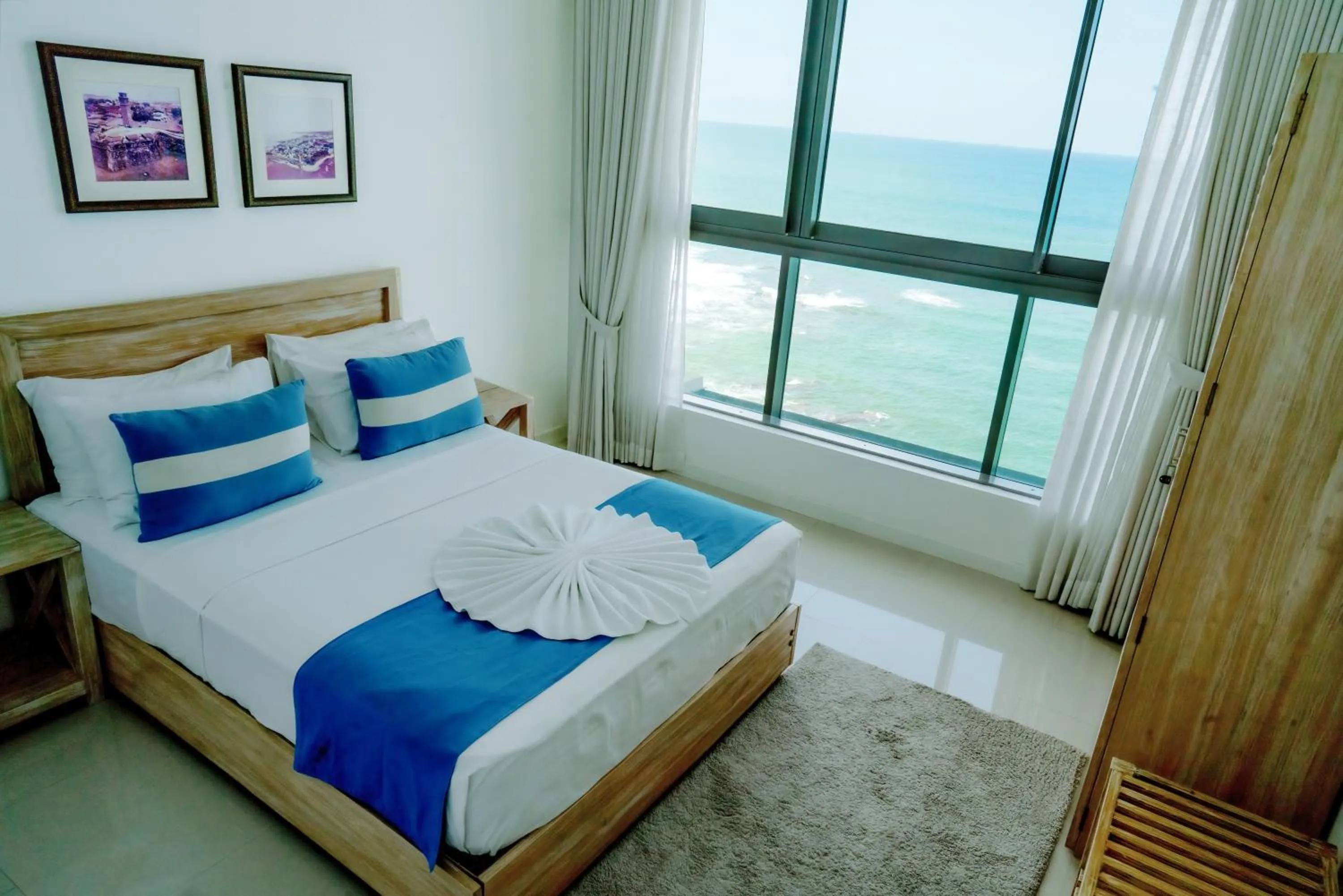 Bedroom, Bed in Oceanfront Galle by ICC