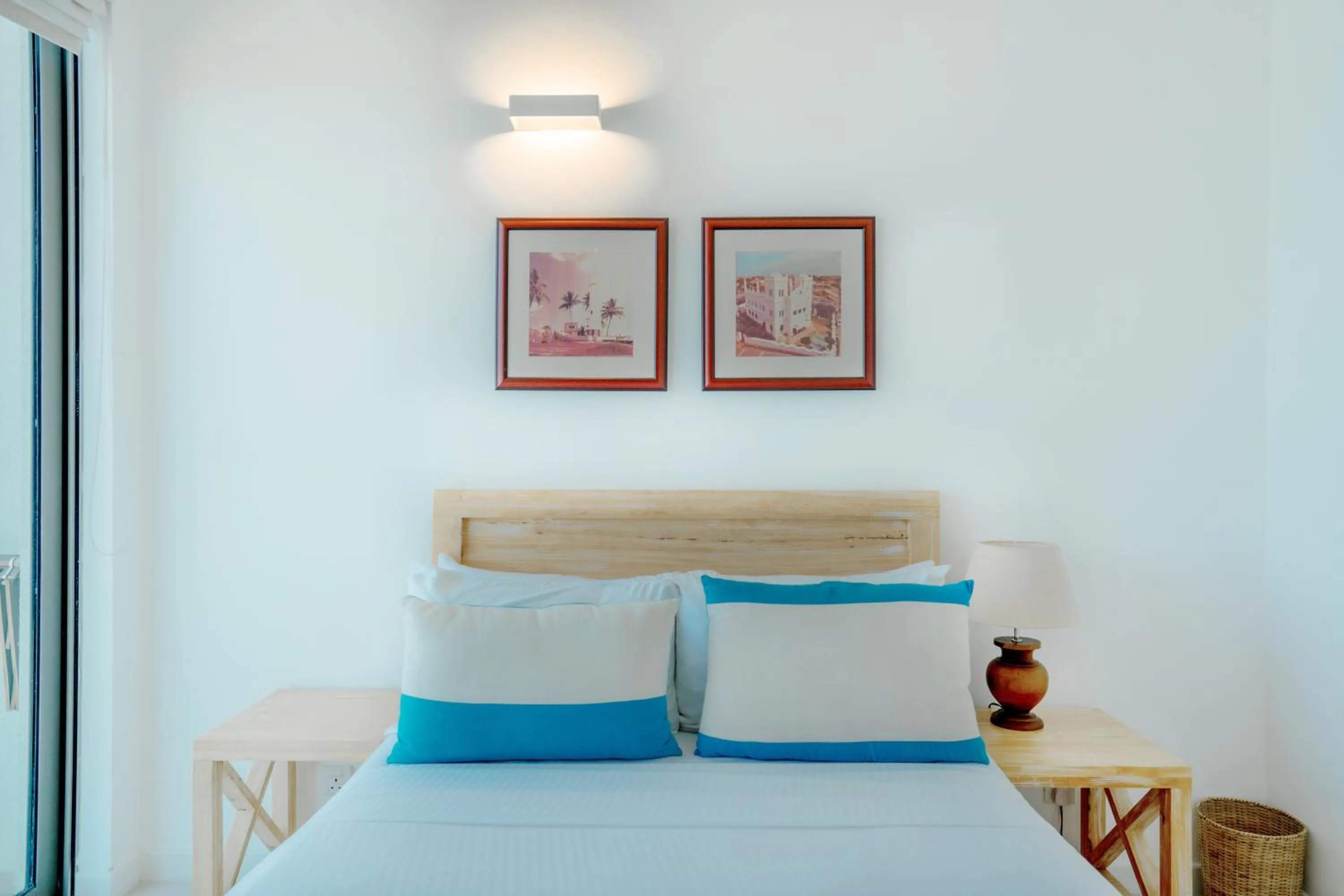 Bed in Oceanfront Galle by ICC