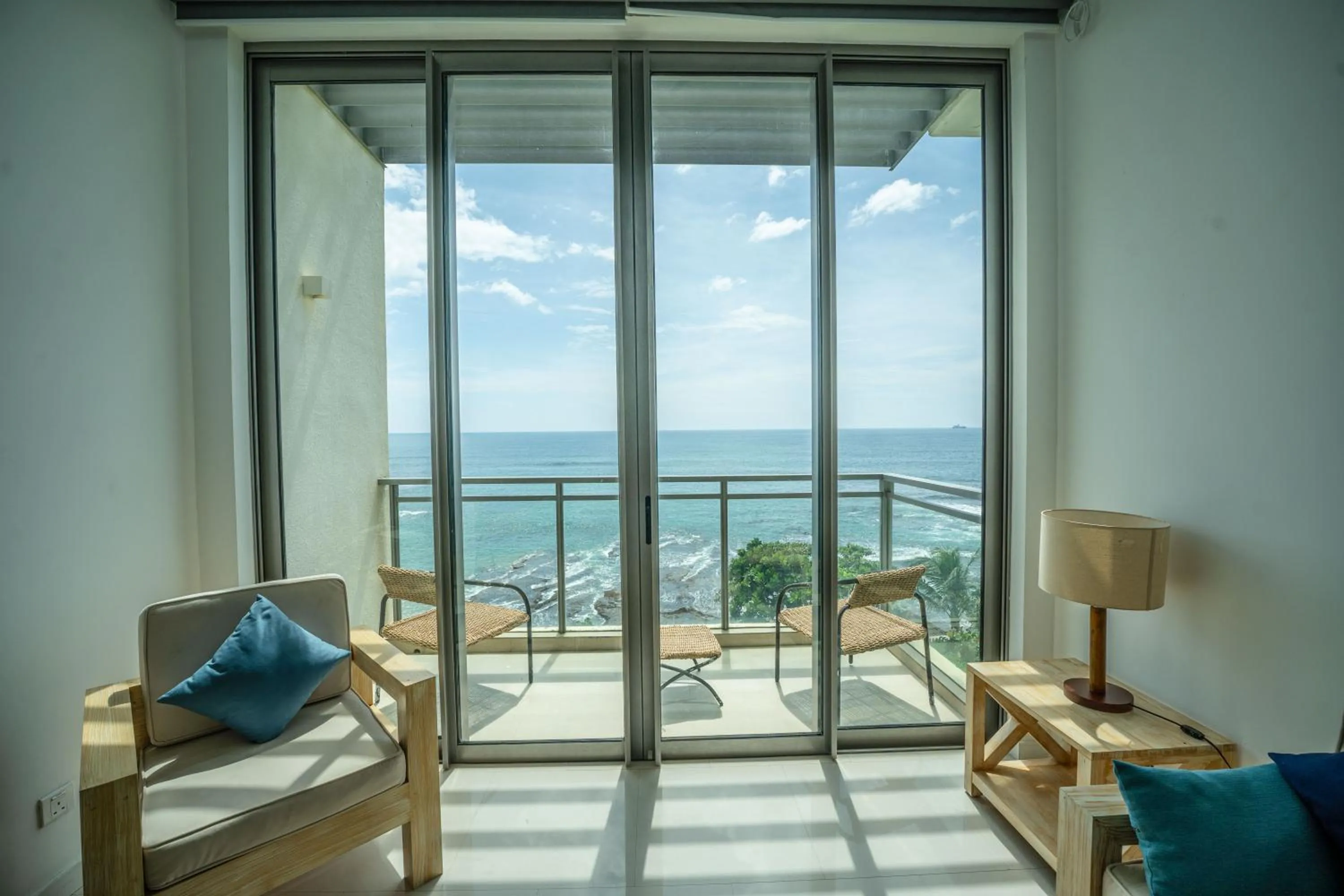 Balcony/Terrace in Oceanfront Galle by ICC