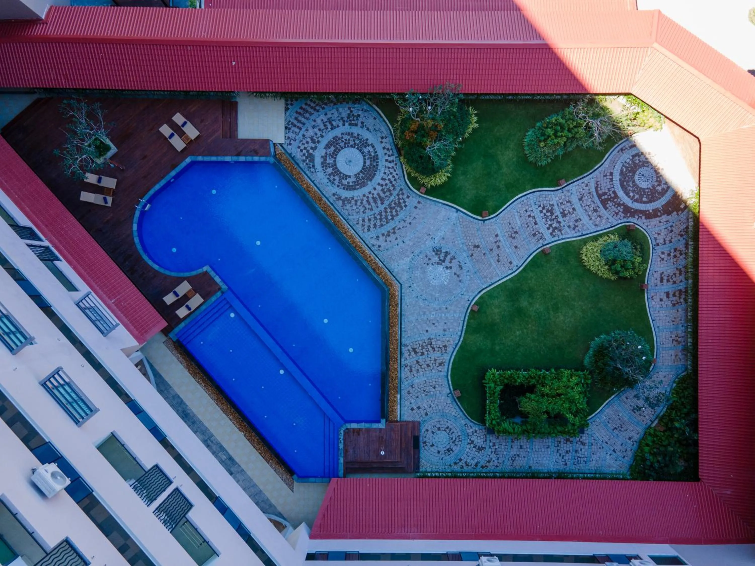 Bird's eye view in Oceanfront Galle by ICC