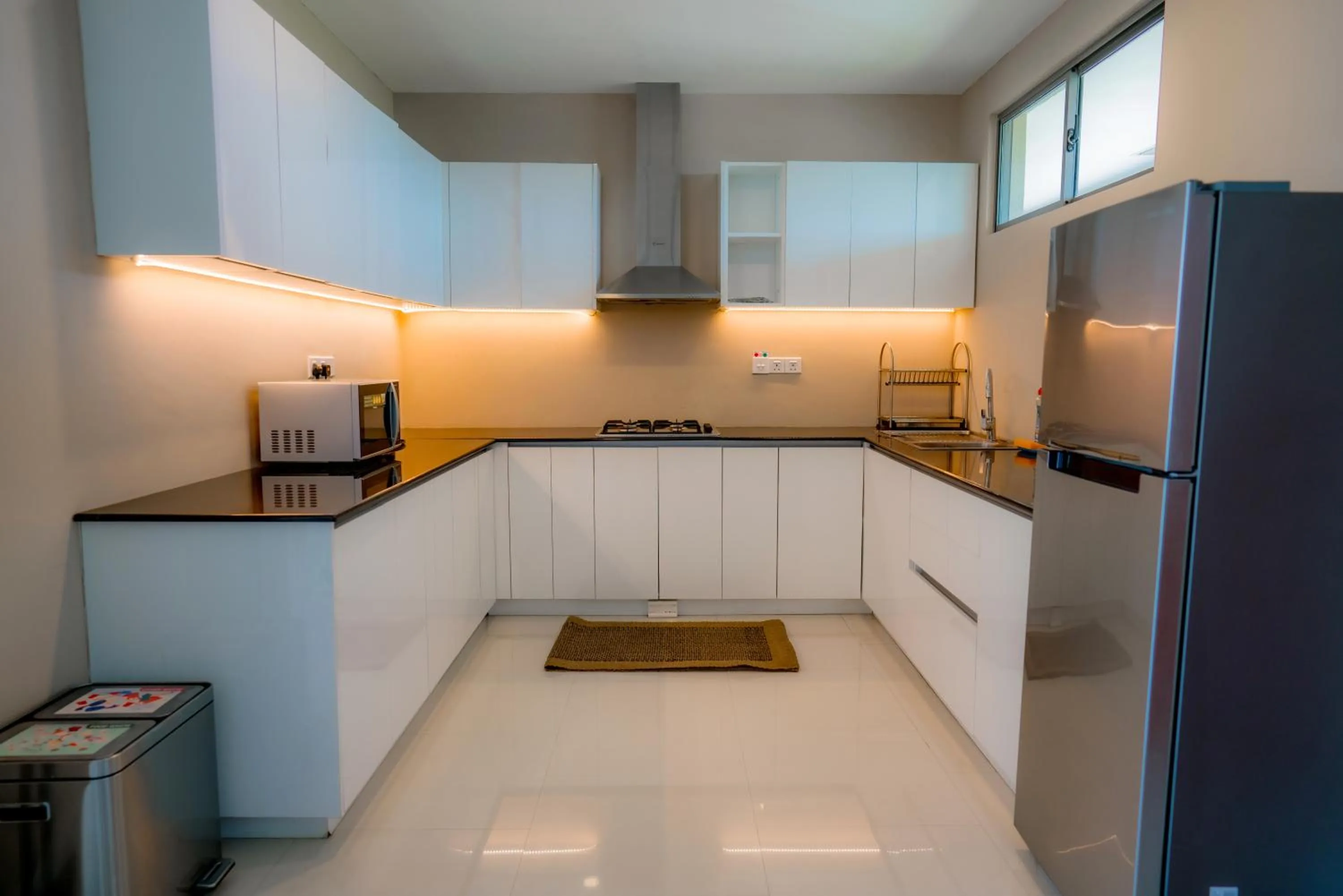 kitchen in Oceanfront Galle by ICC