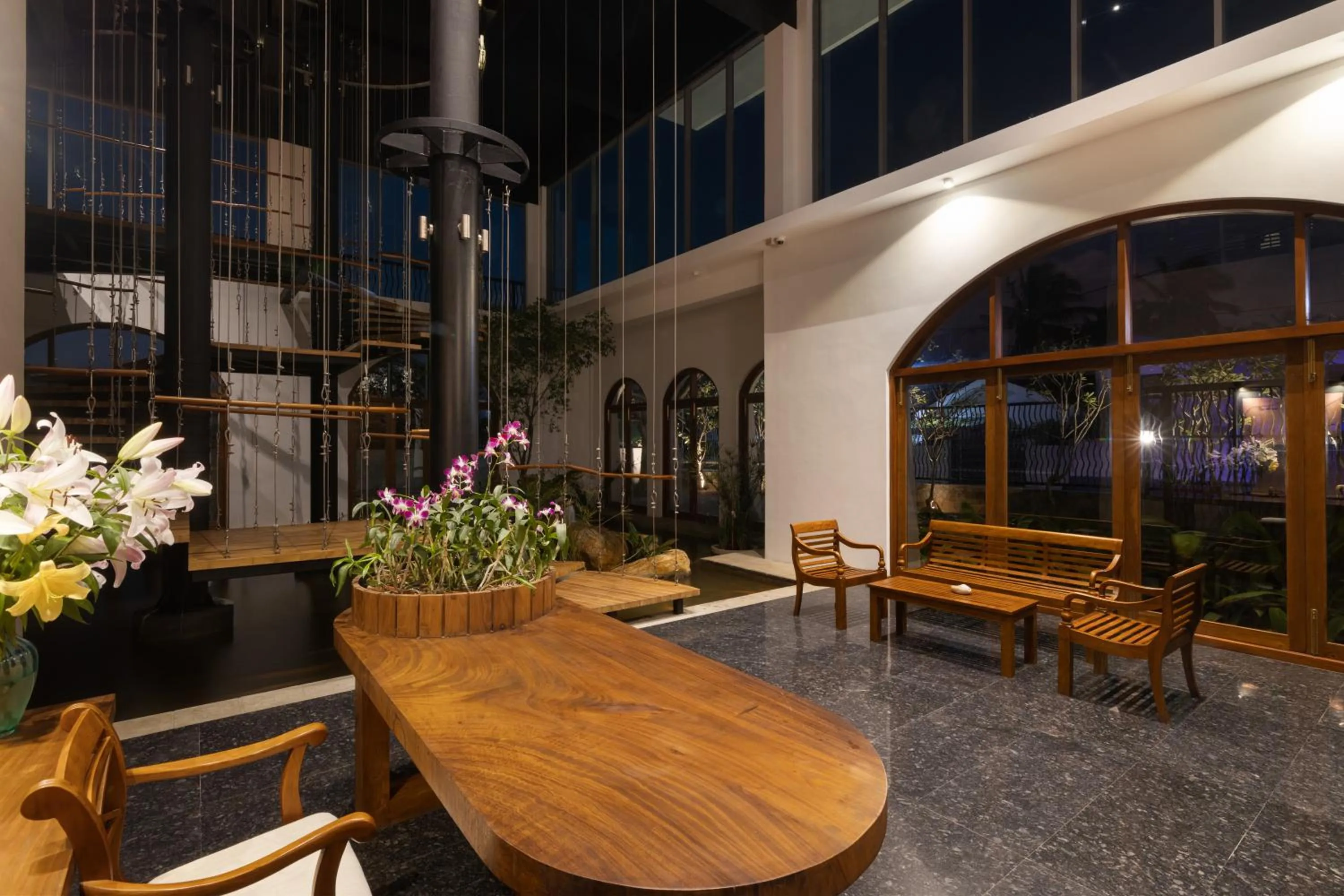 Lobby or reception in Oceanfront Galle by ICC