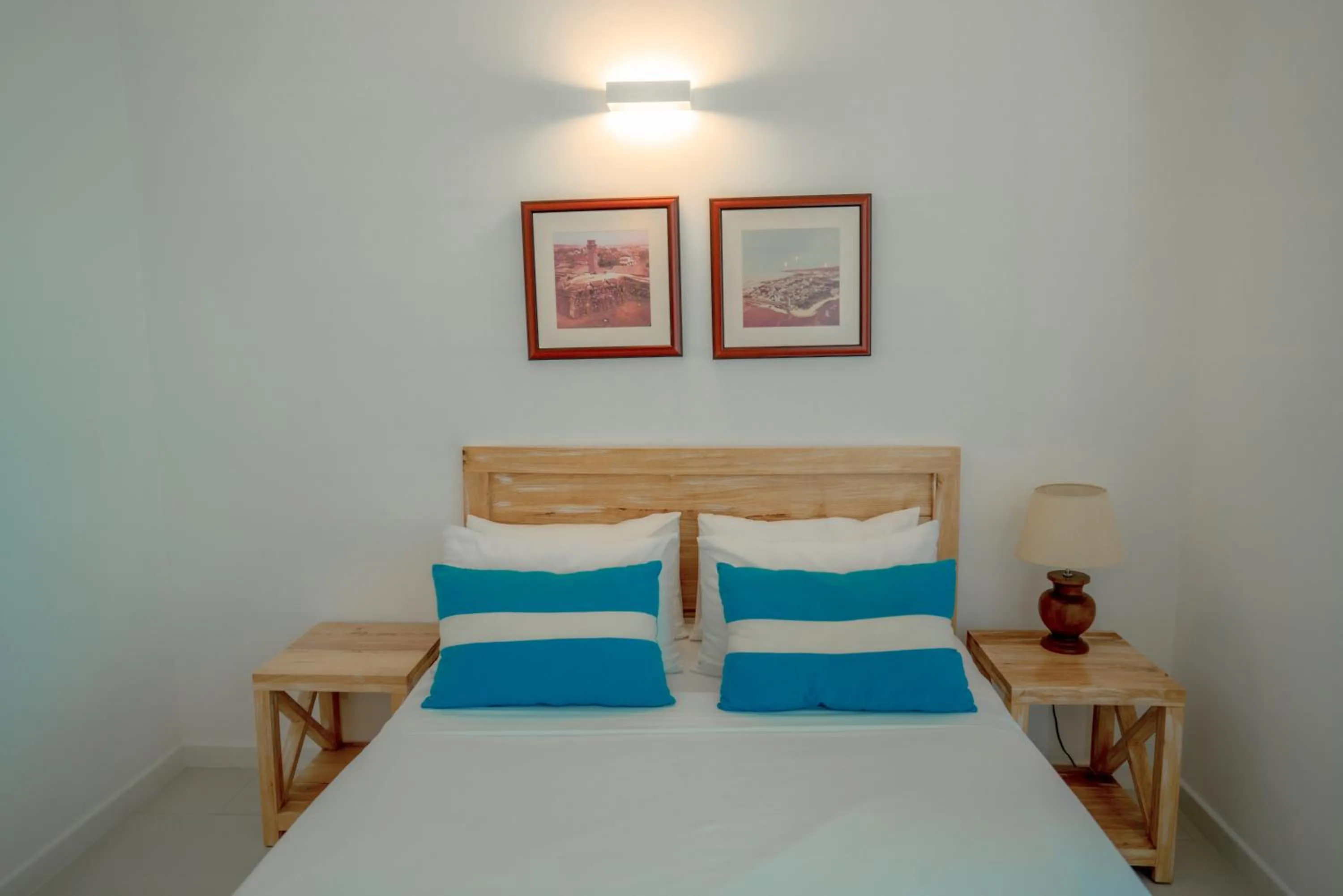 Bed in Oceanfront Galle by ICC