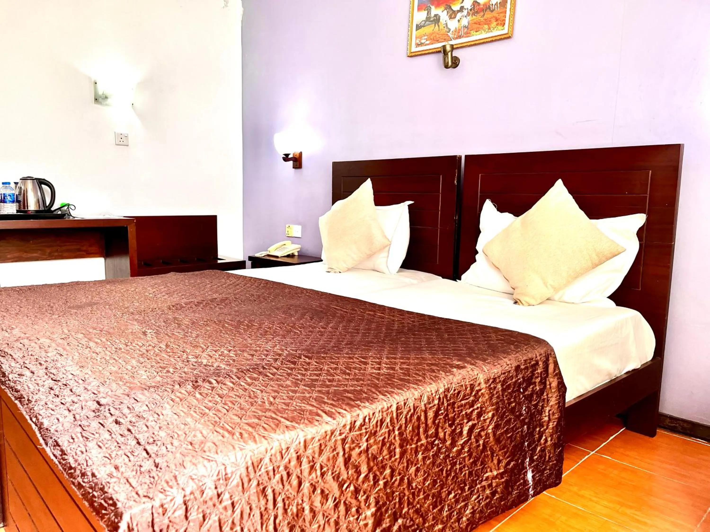 Photo of the whole room, Bed in Subhas Tourist Hotel