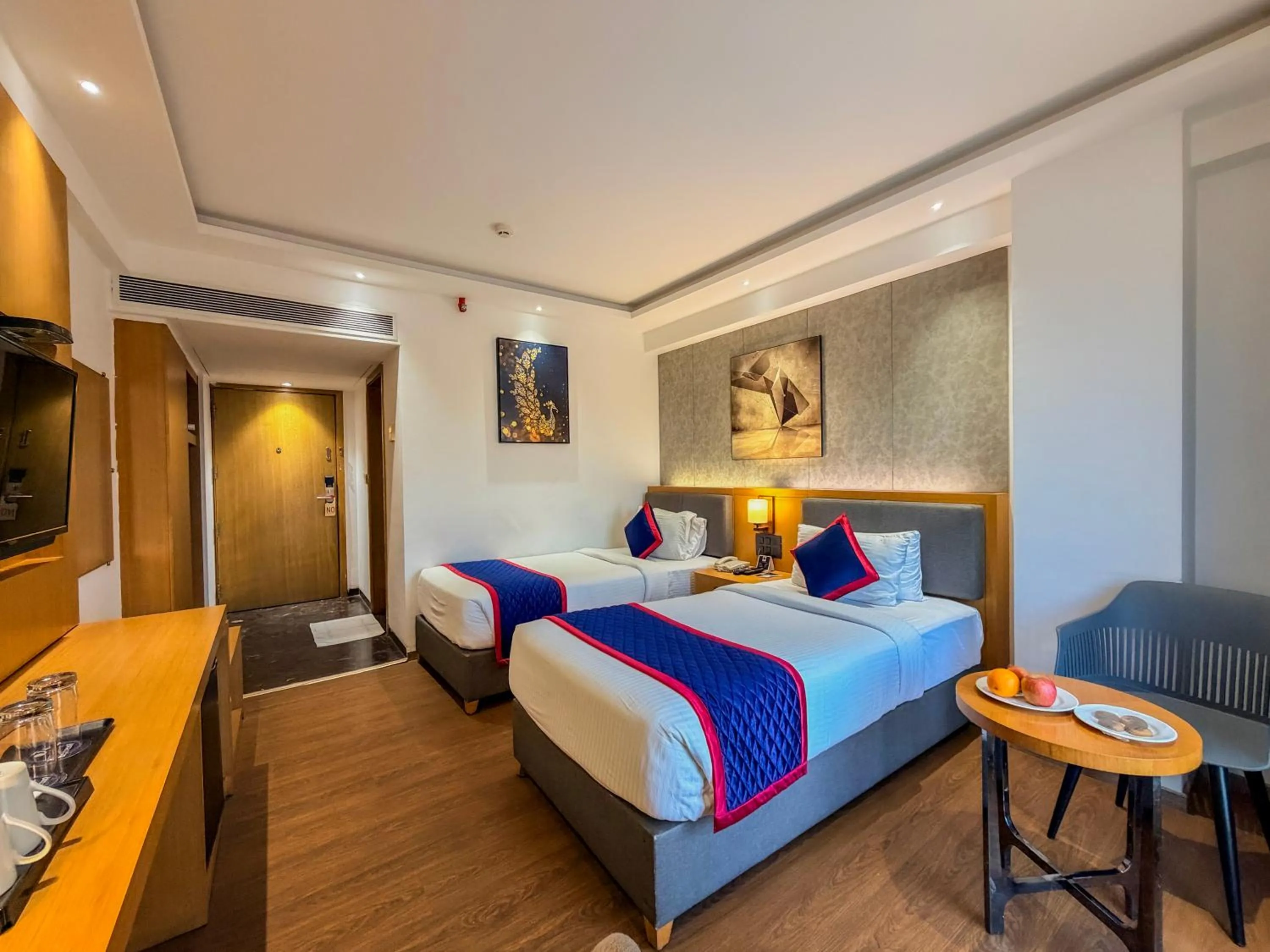 Bed in Zip By Spree Hotels Chakan, Pune