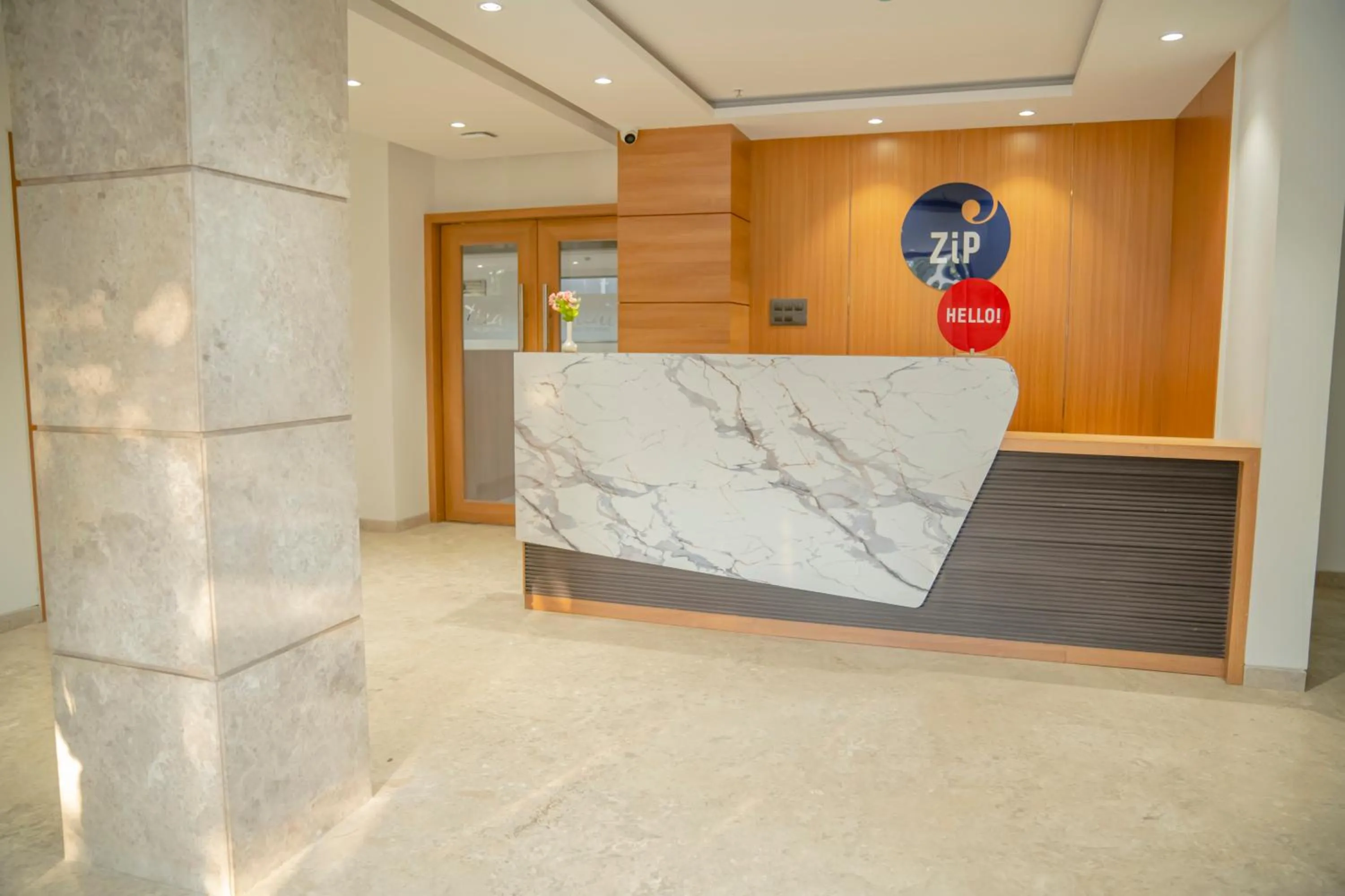 Lobby or reception in Zip By Spree Hotels Chakan, Pune
