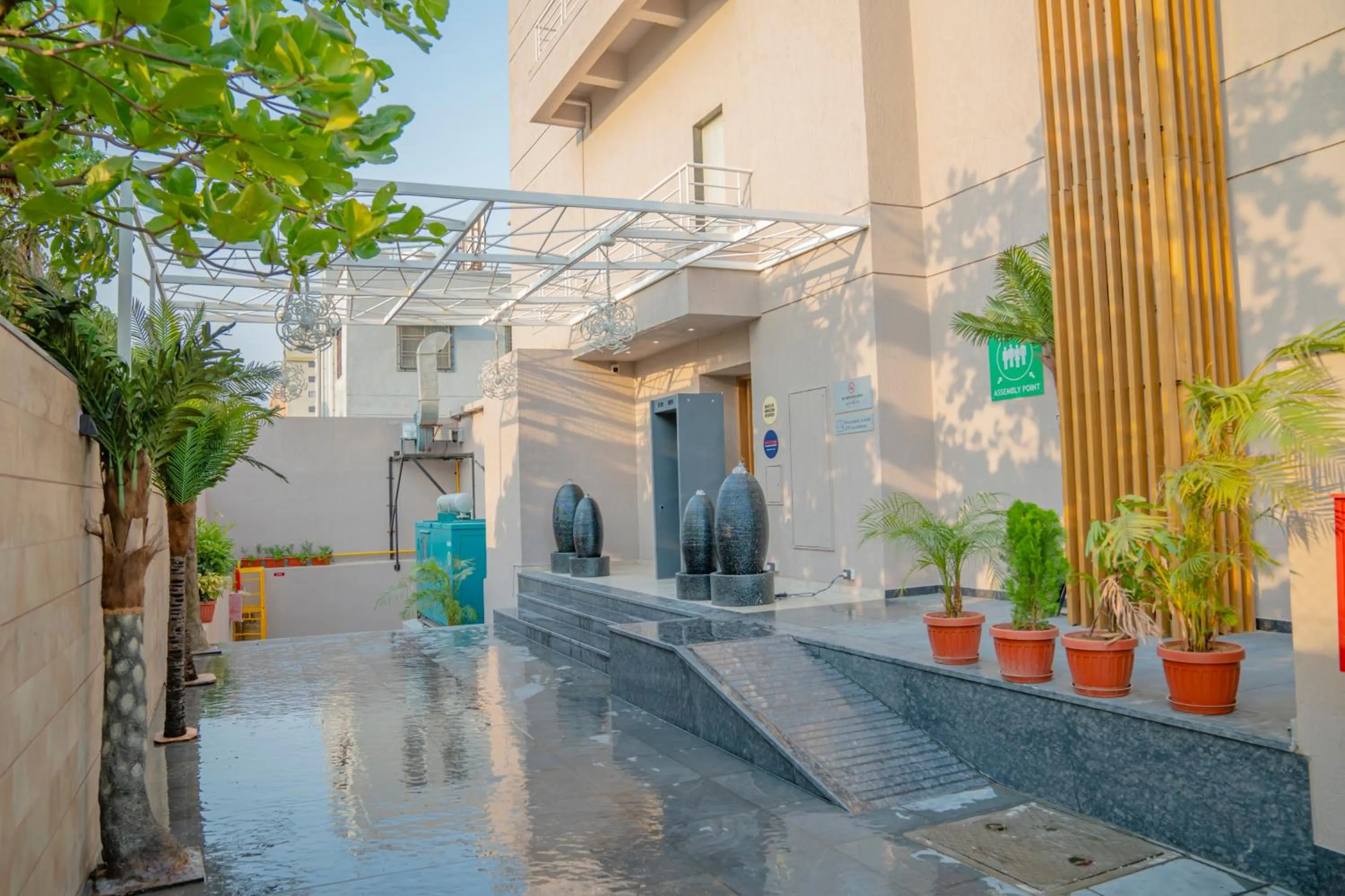 Facade/entrance in Zip By Spree Hotels Chakan, Pune