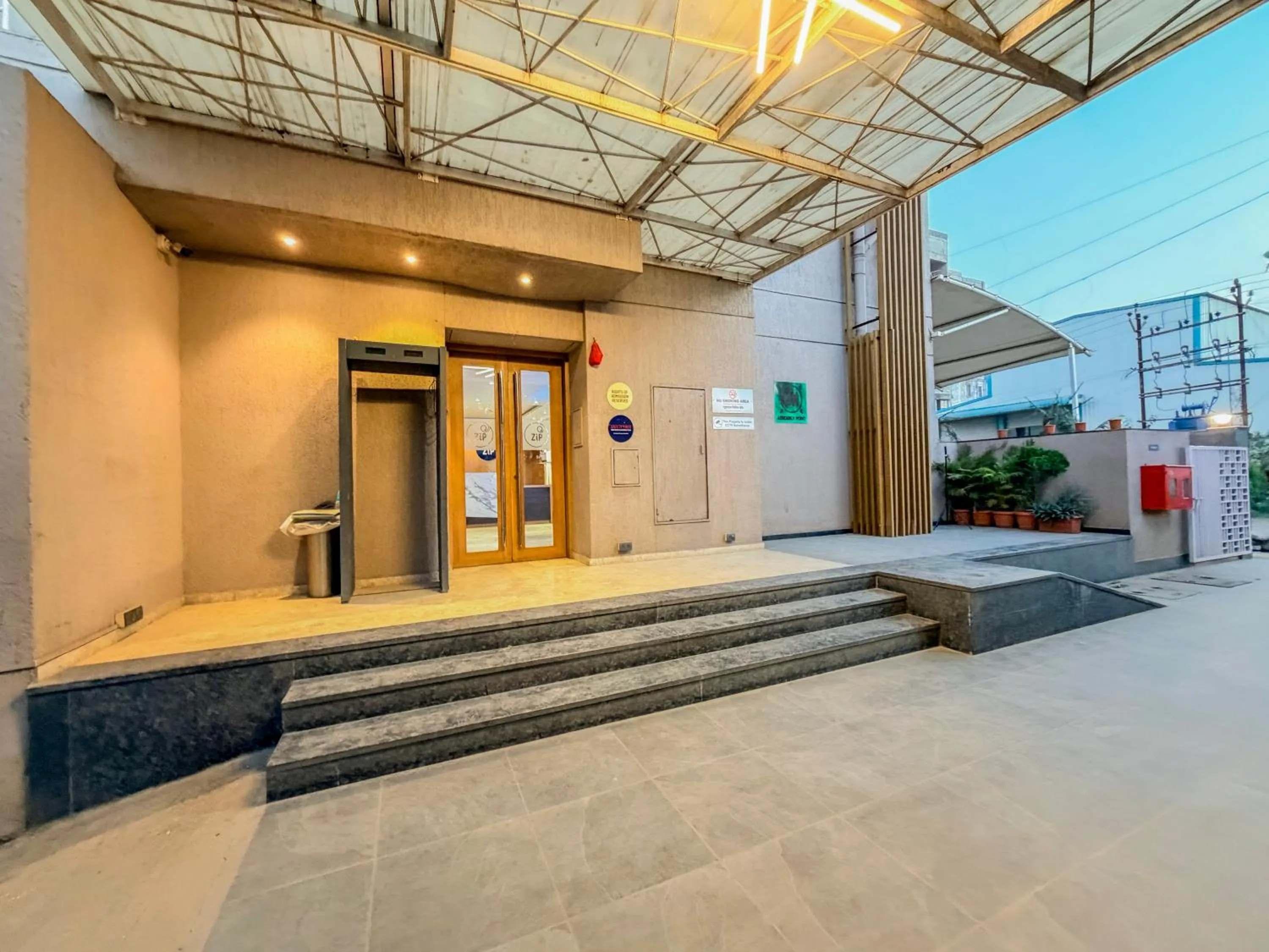Facade/entrance in Zip By Spree Hotels Chakan, Pune