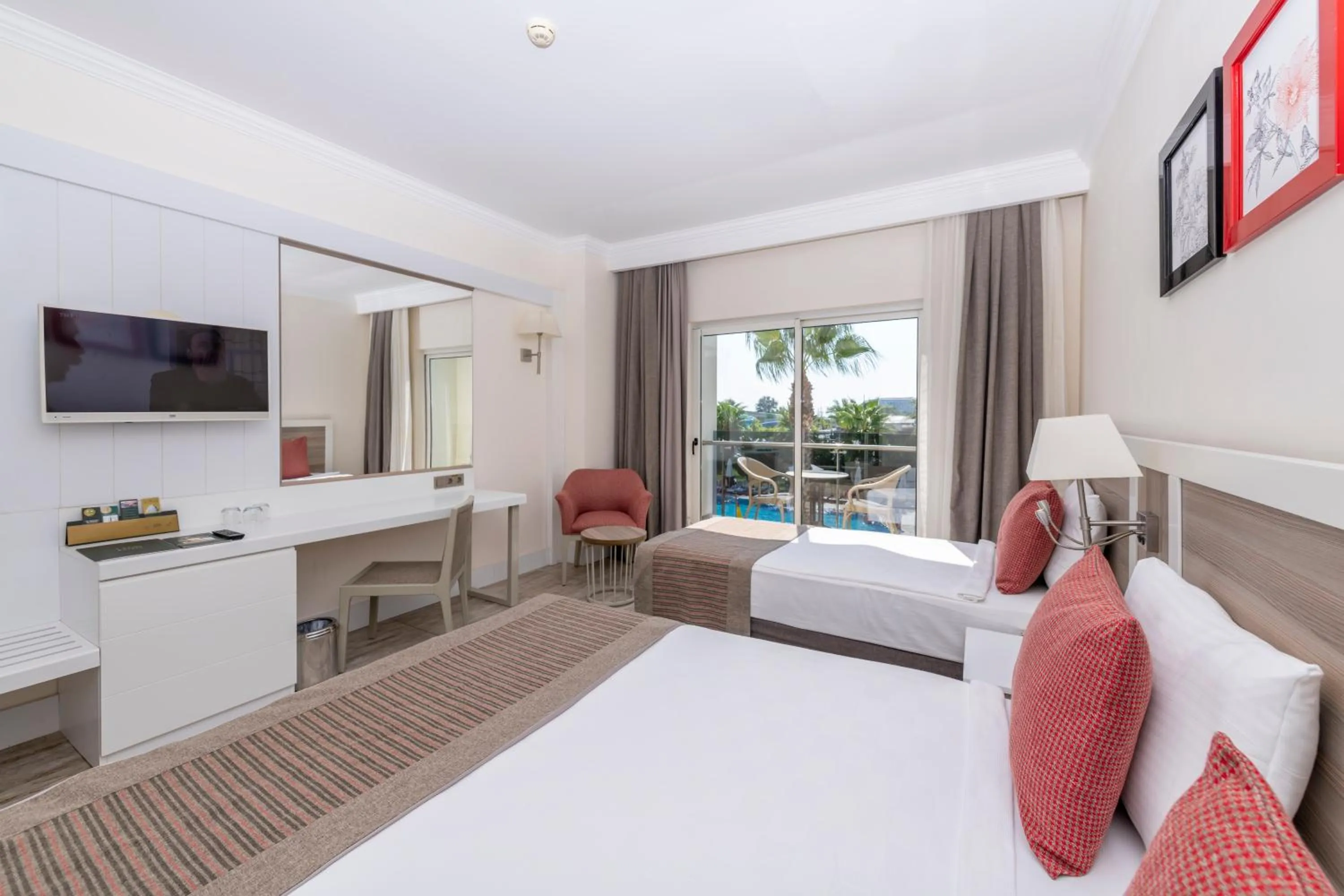 Bedroom, Bed in LRS Hotels Port River Hotel & Spa - Ultra All Inclusive