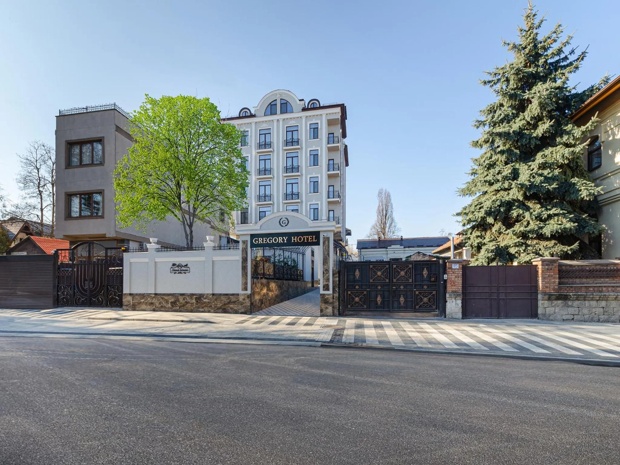 Property building in GREGORY Boutique Hotel Chisinau
