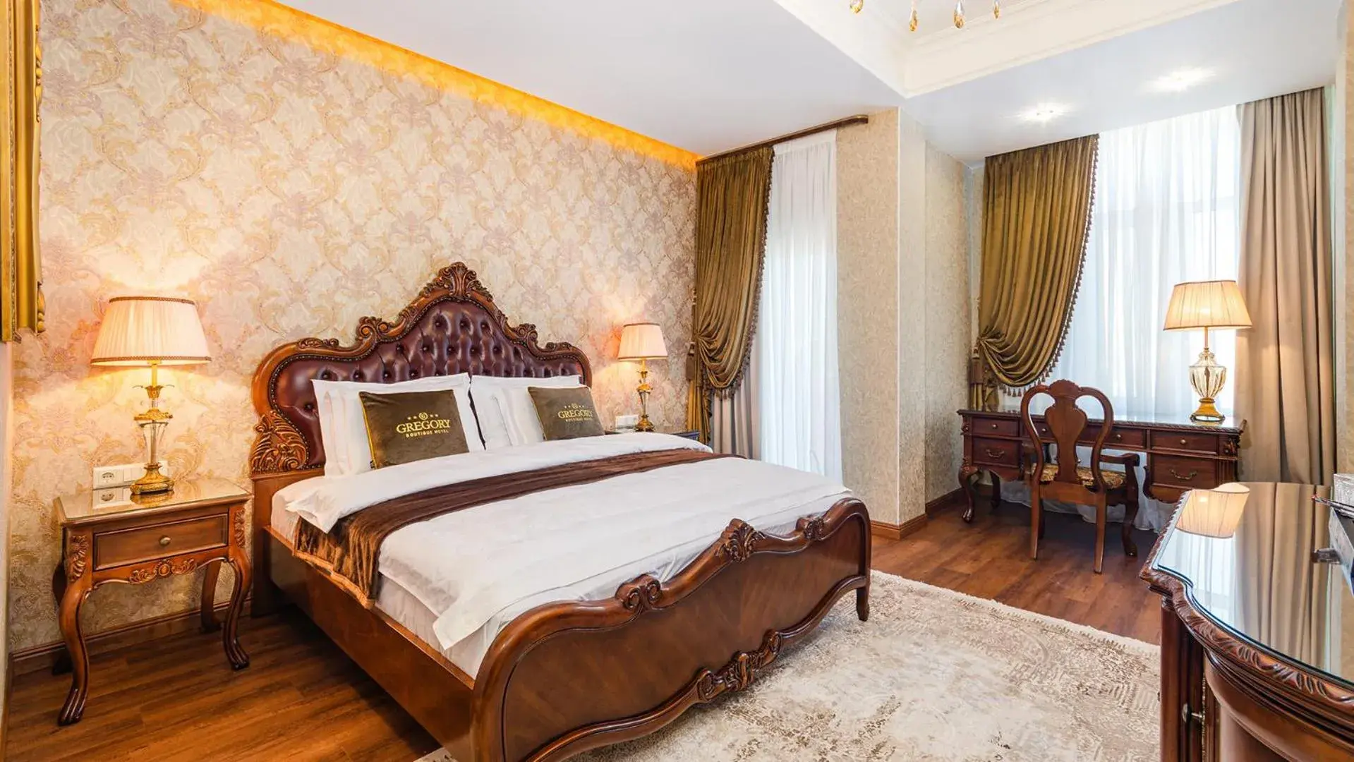 King Room with Balcony in GREGORY Boutique Hotel Chisinau King Room with Balcony in GREGORY Boutique Hotel Chisinau